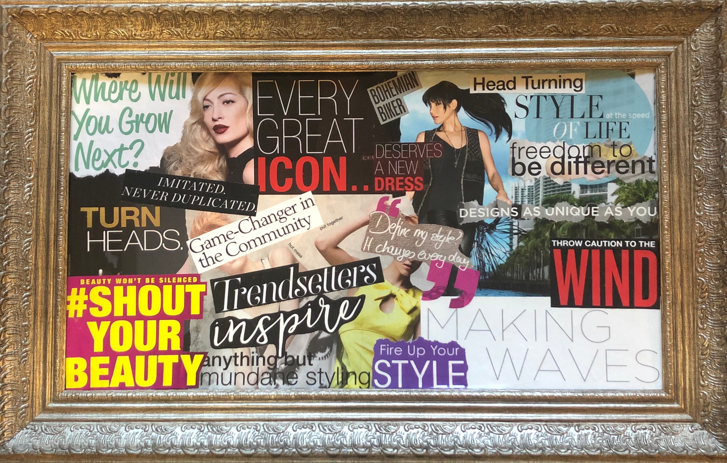 2020 Vision Board - Mermaid Walking Boutique