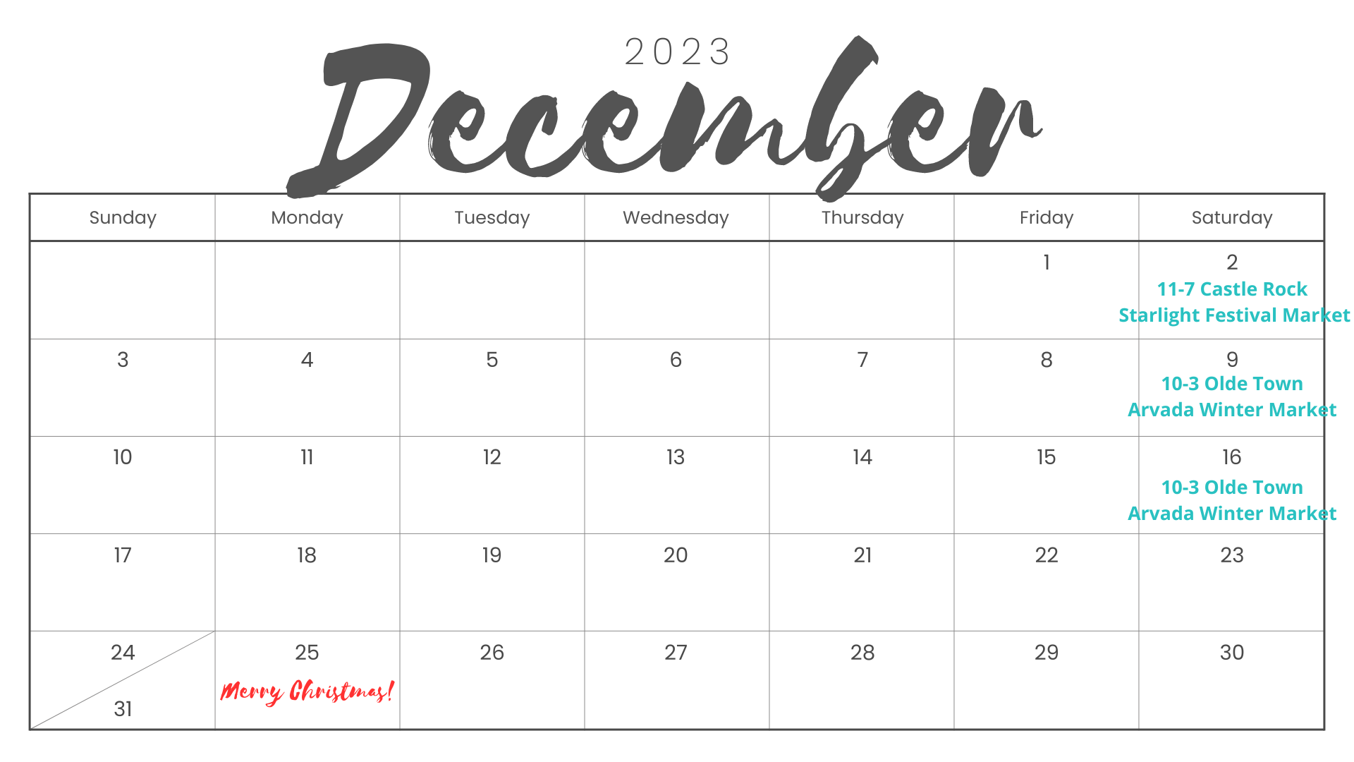 December 2023 Fashion Truck Stops