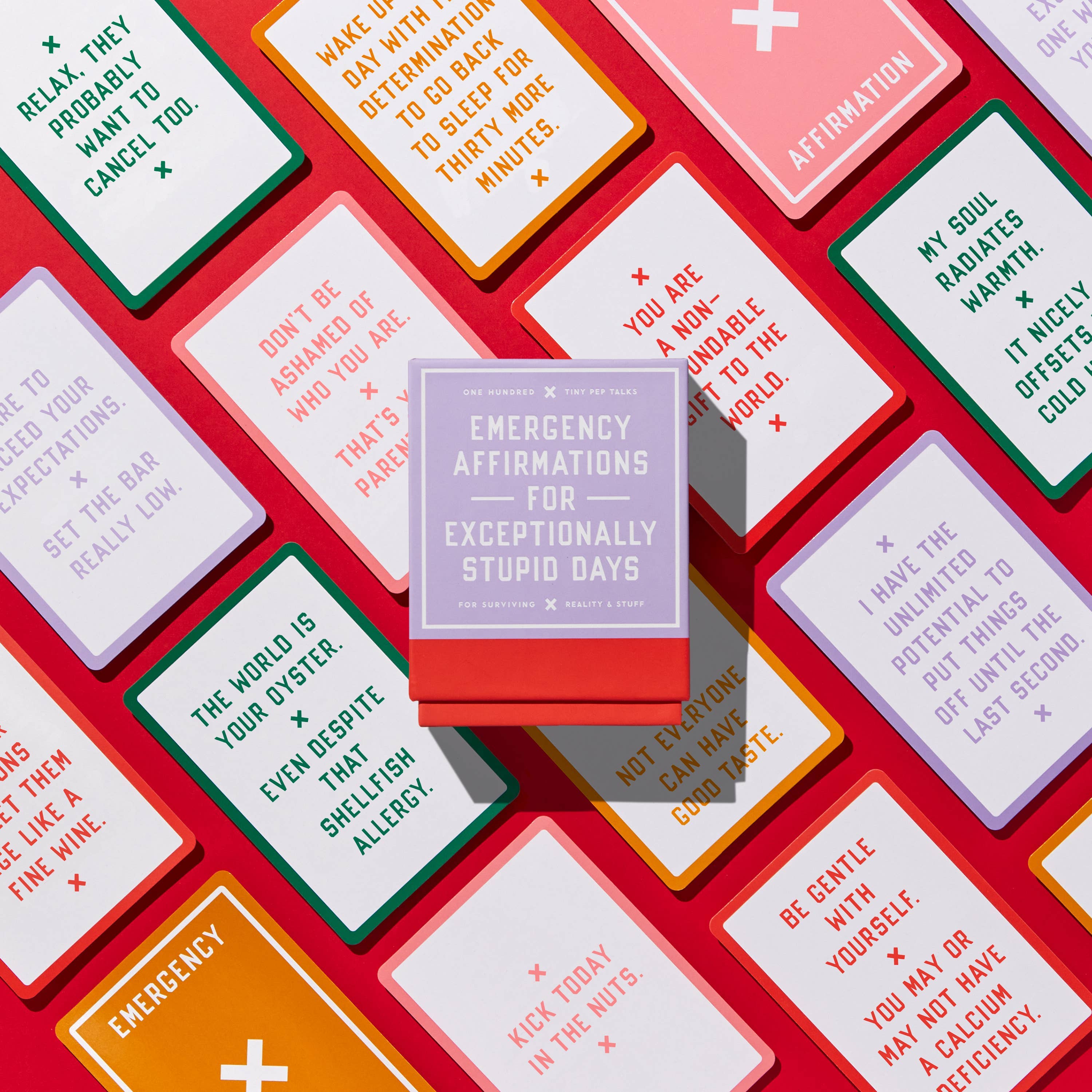 Brass Monkey Emergency Affirmations Card Deck