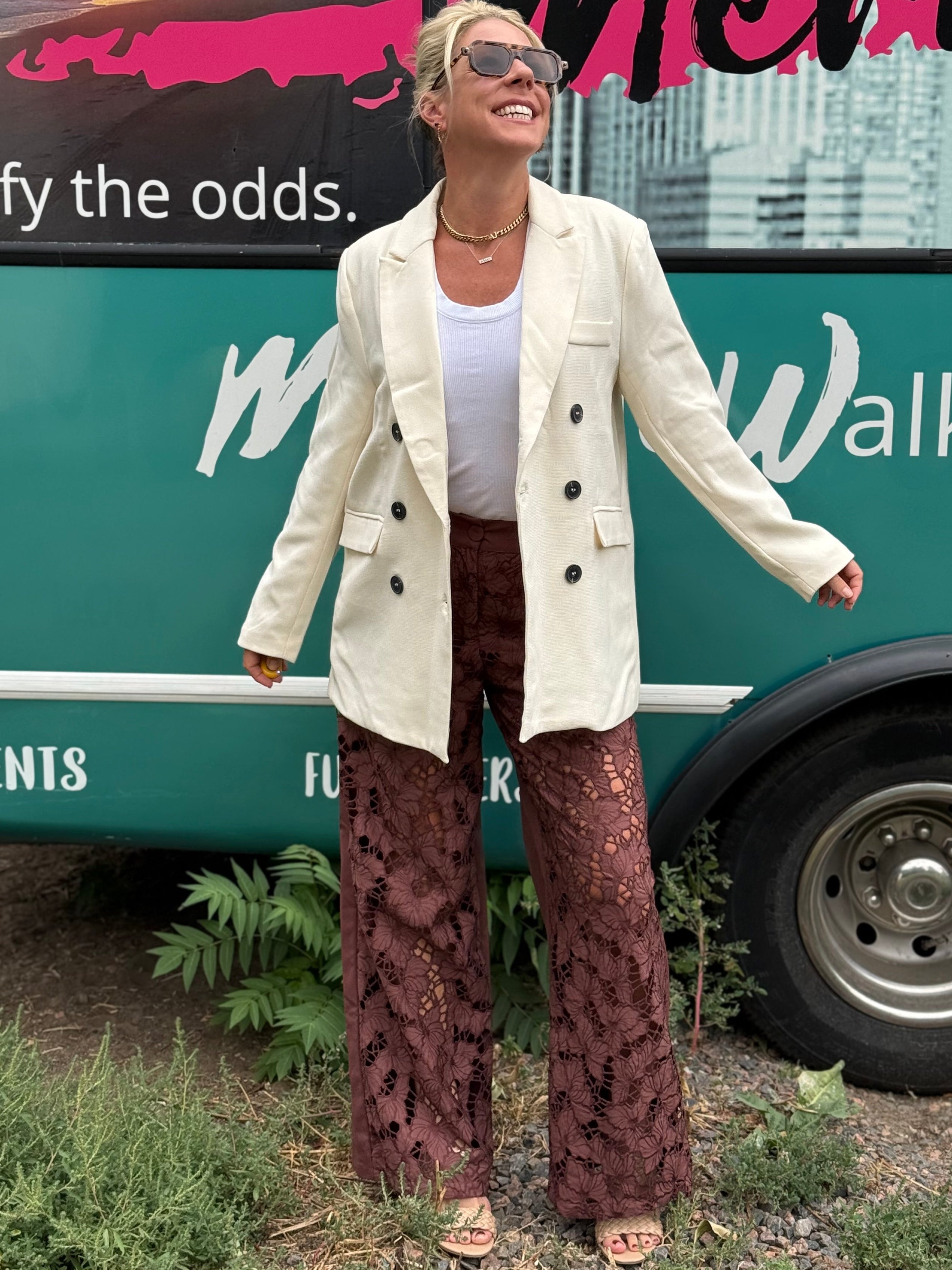Quinn Pants in Brown