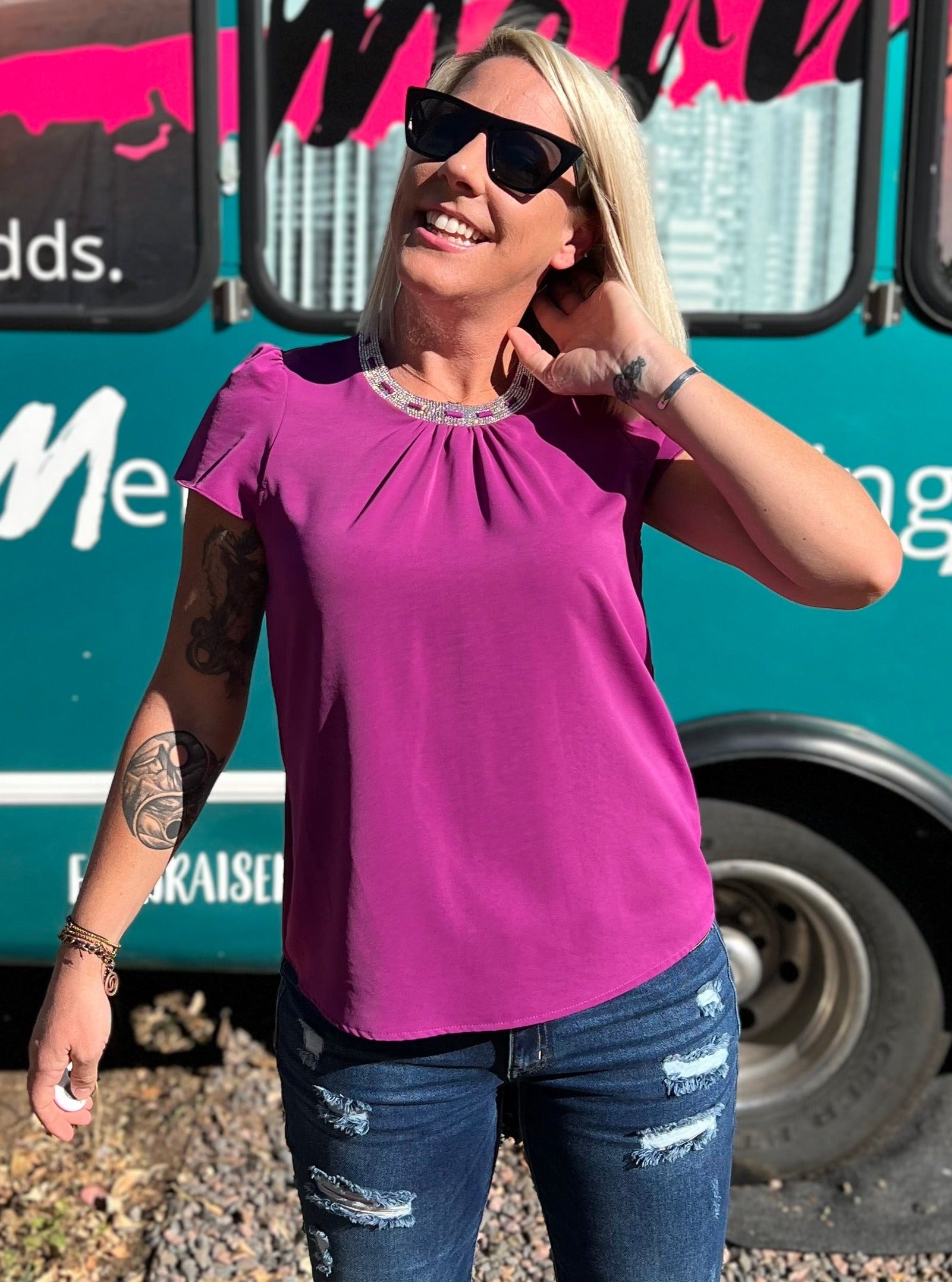 Prima Purple Top