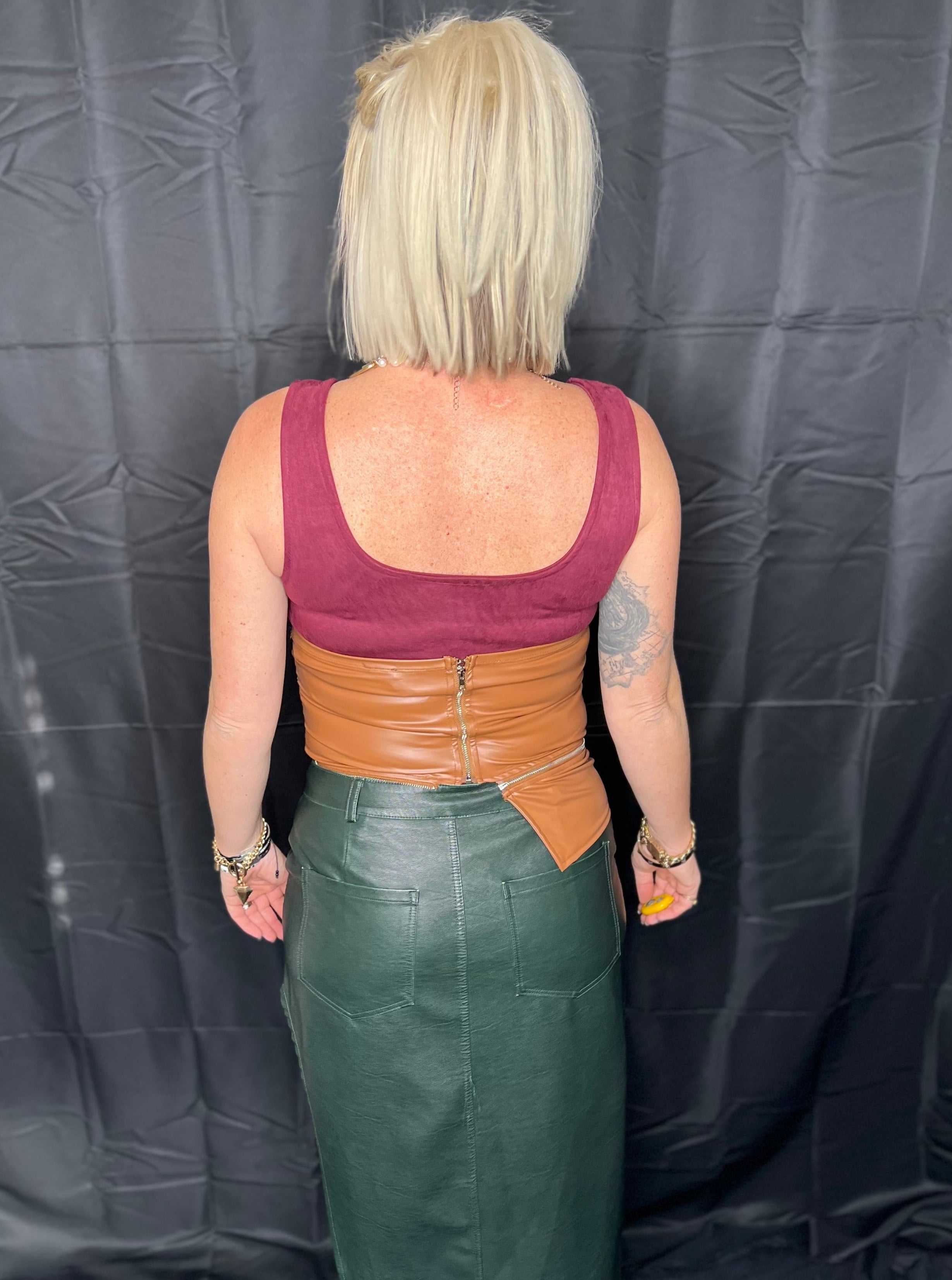 Carla Belt in Brown