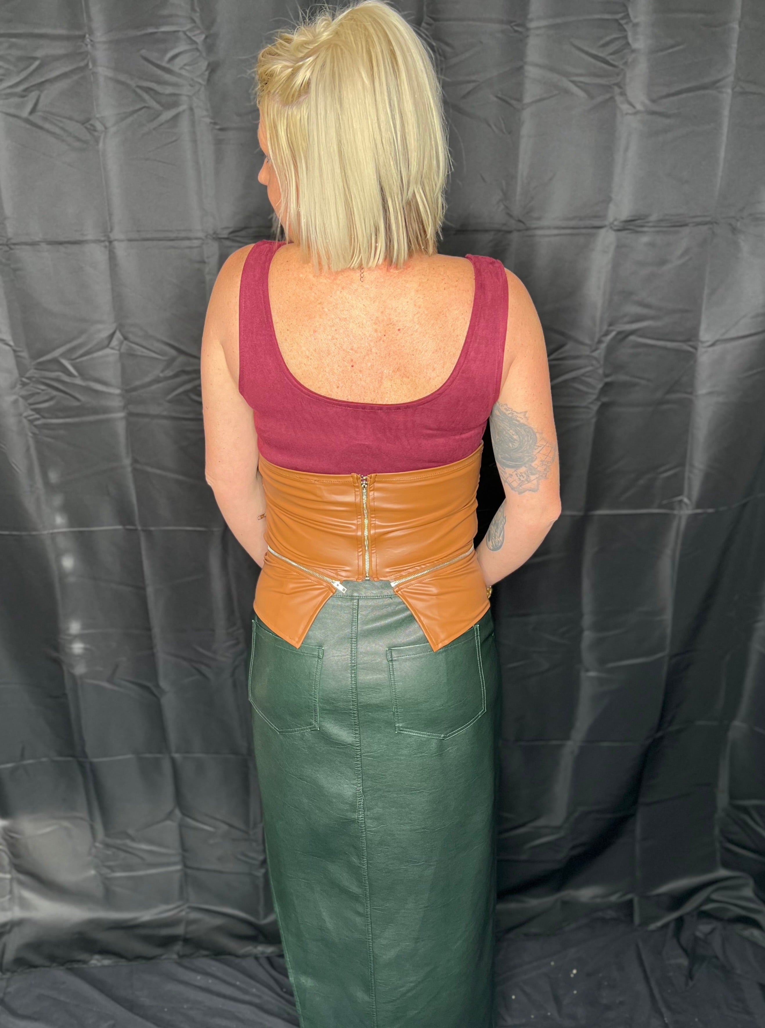 Carla Belt in Brown