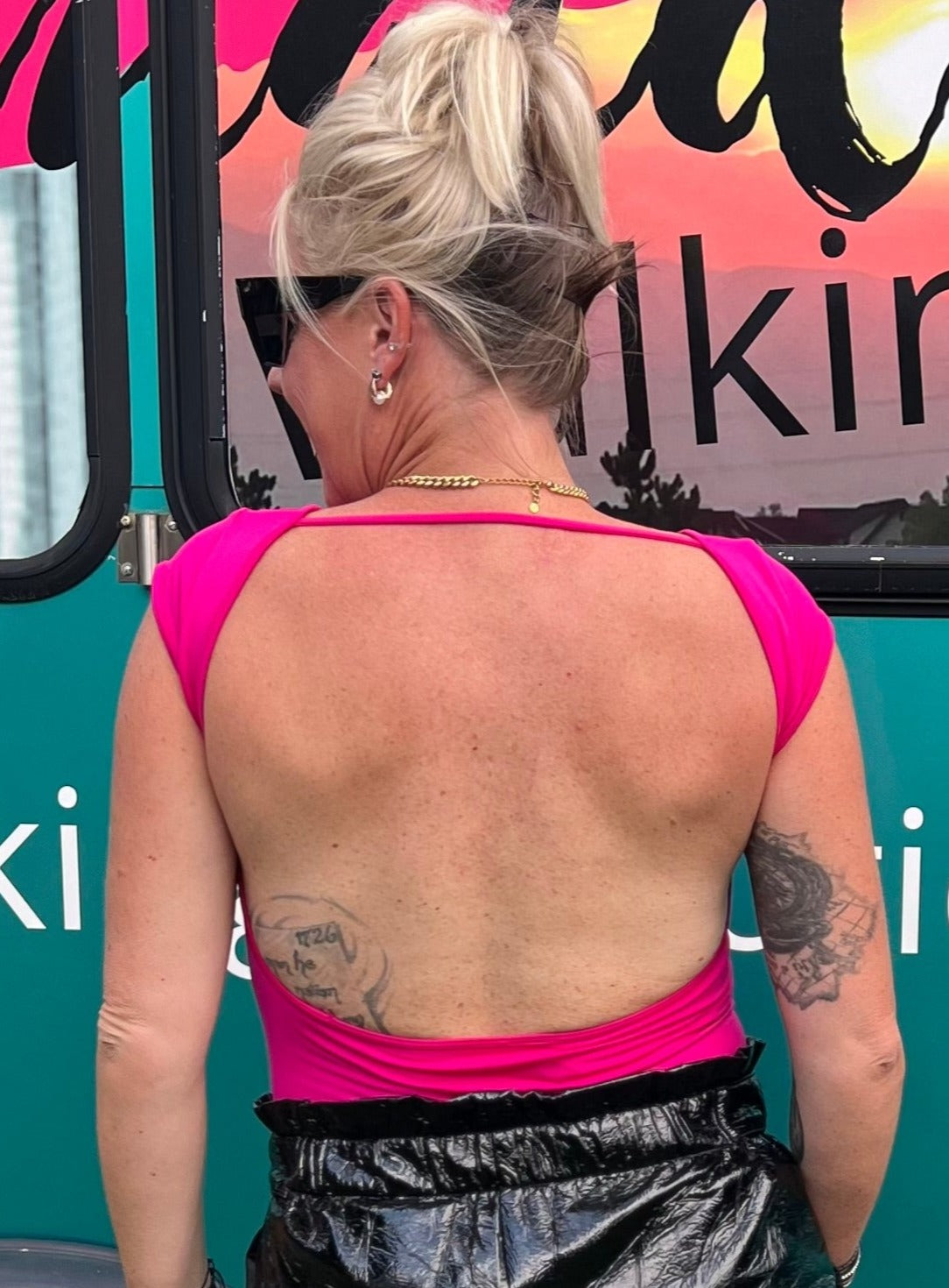 Ballerina Open Back Seamless Crop Top