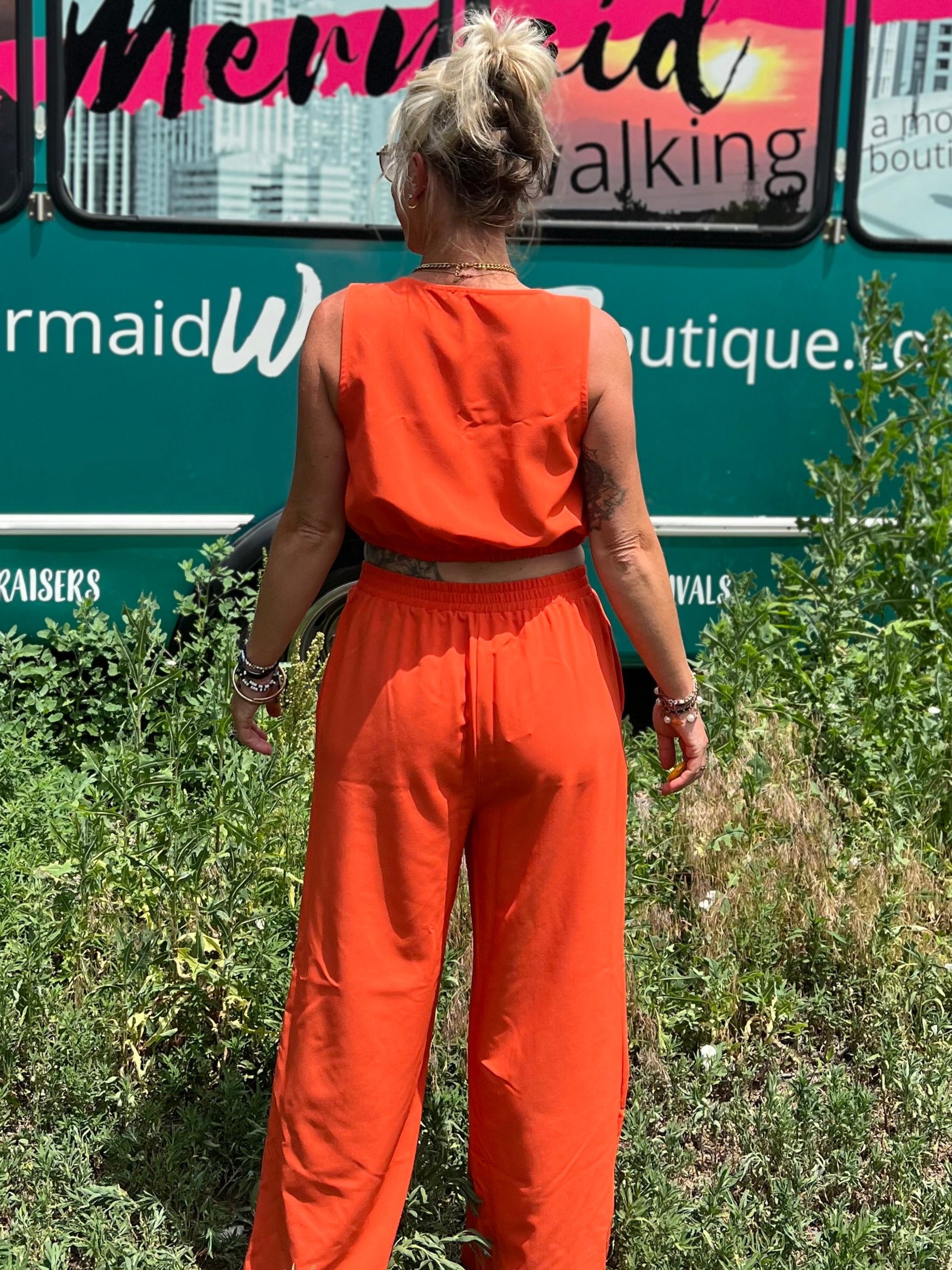 Valerie Cropped Bubble Top