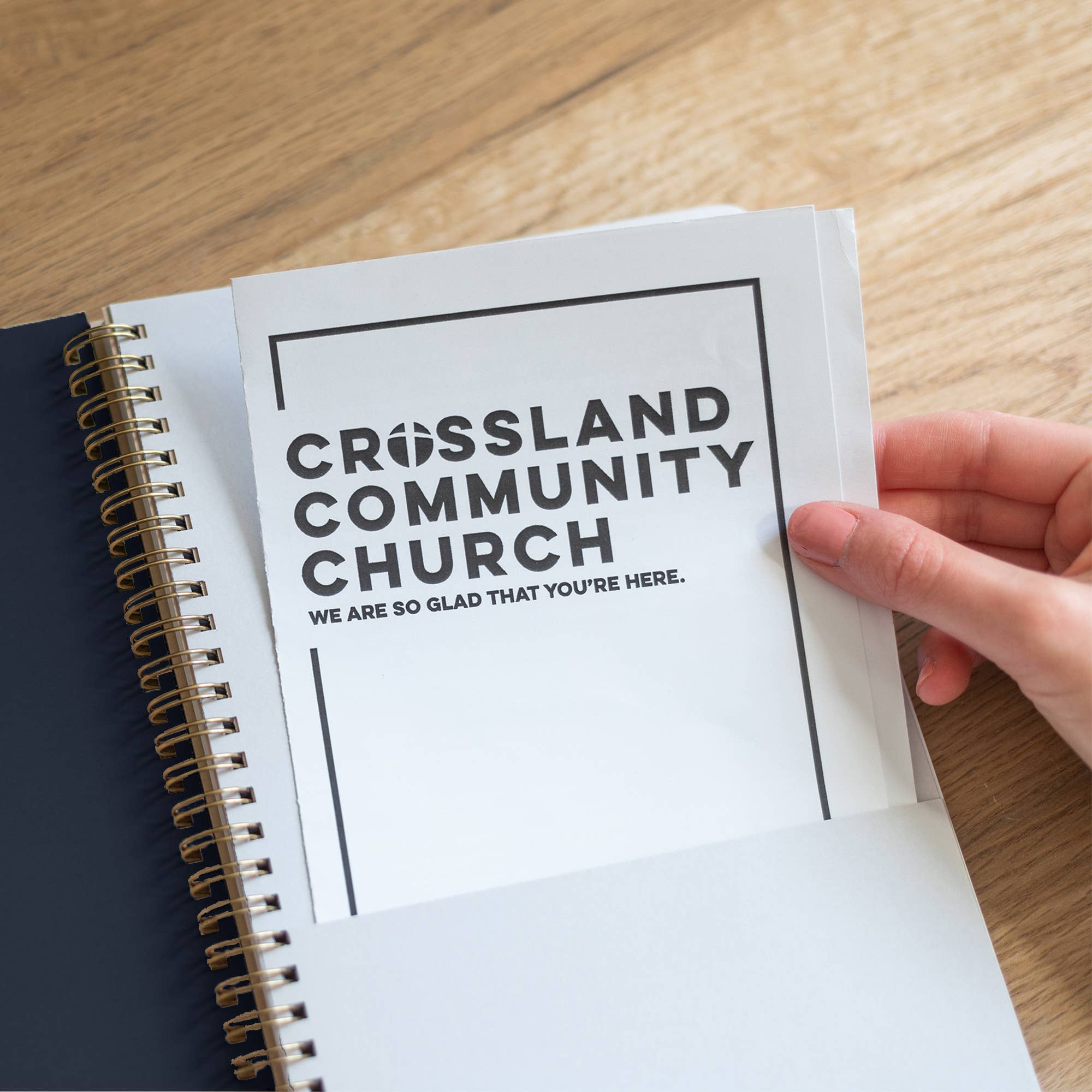 Starry Sky Church Notes Notebook