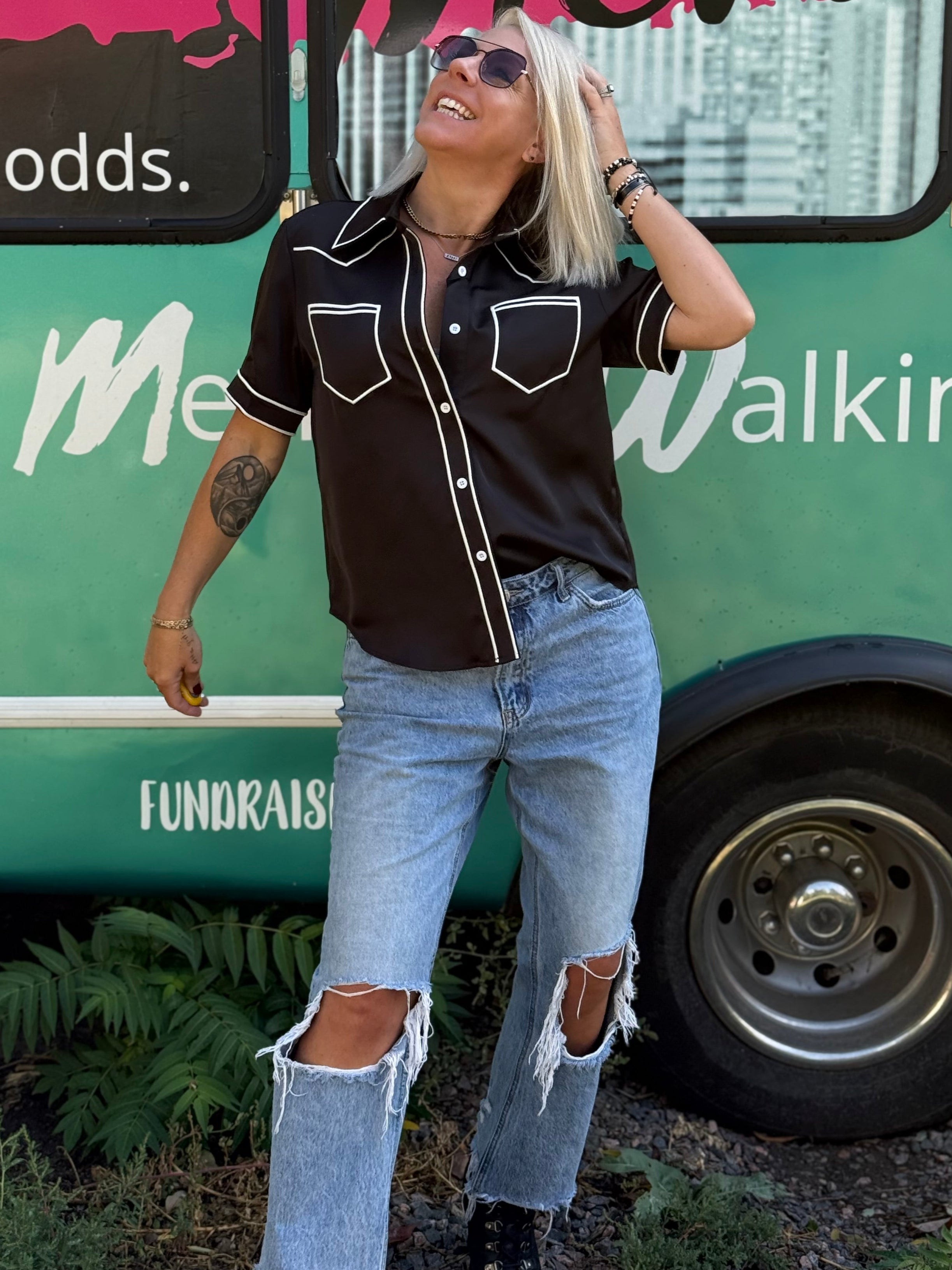 Moxie Top in Black