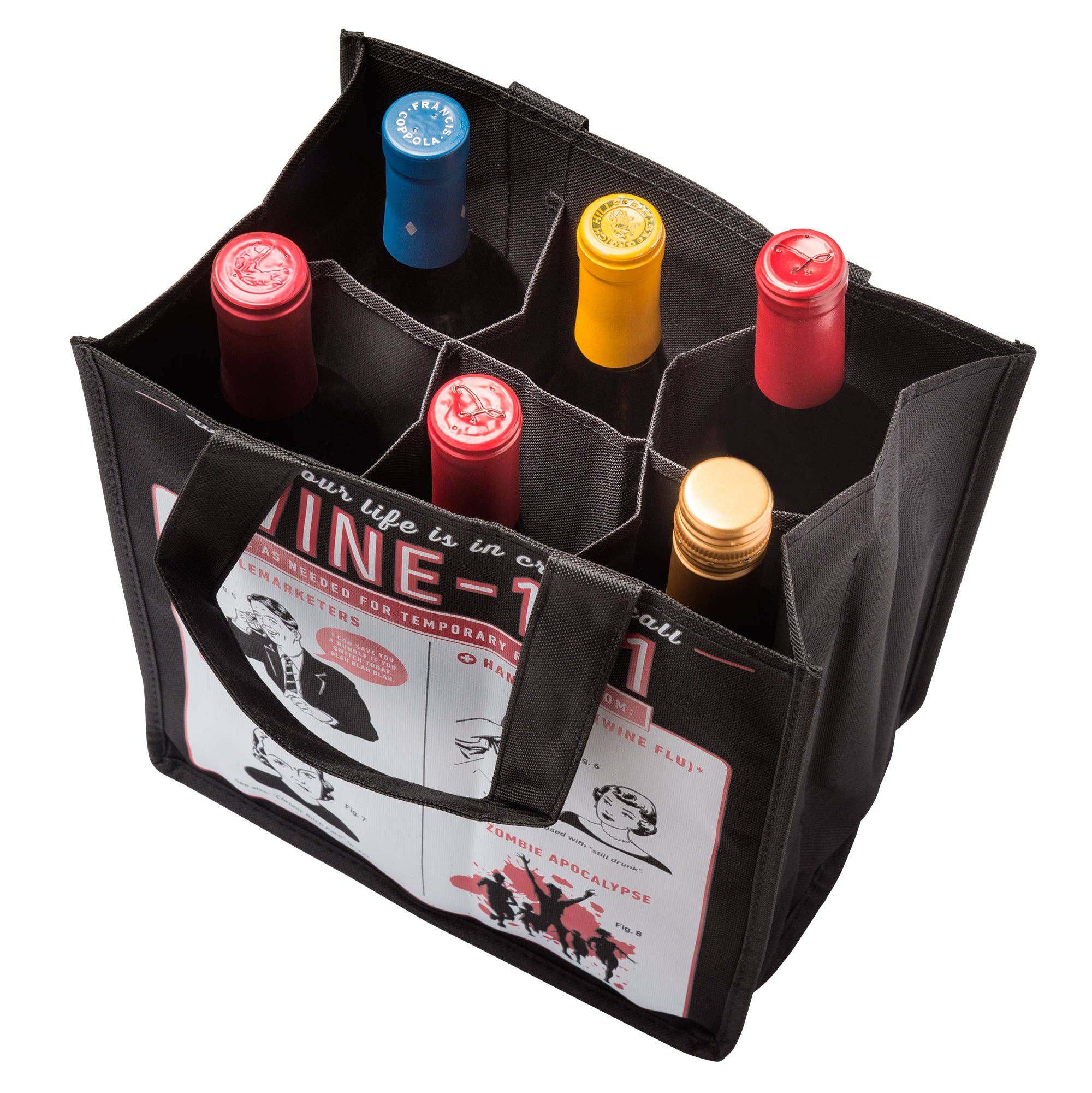 Six Bottle Wine Bag