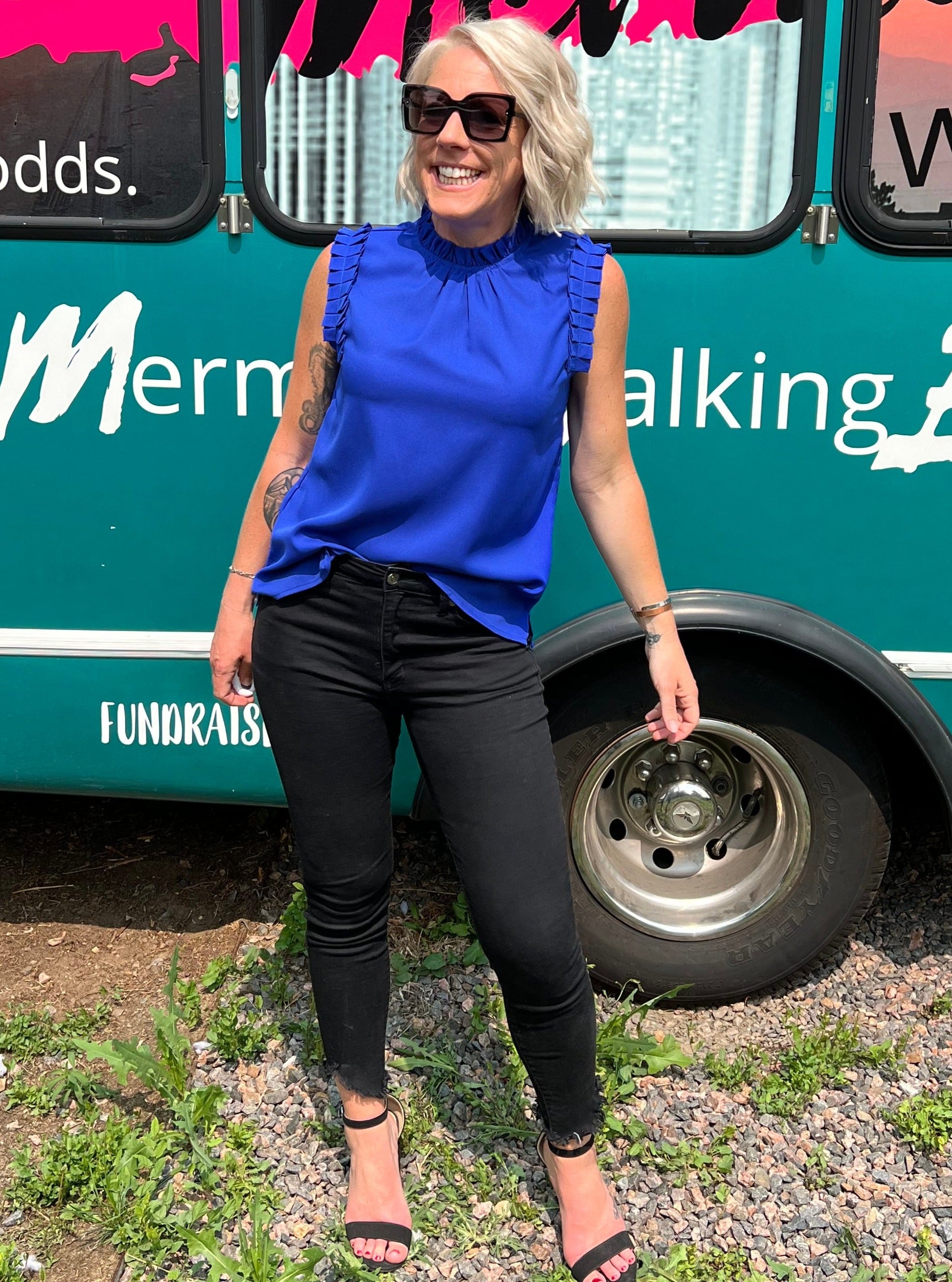 Every Occasion Top in Blue