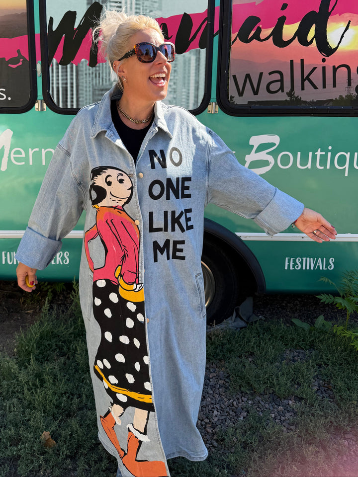 No One Like Me Long Jacket