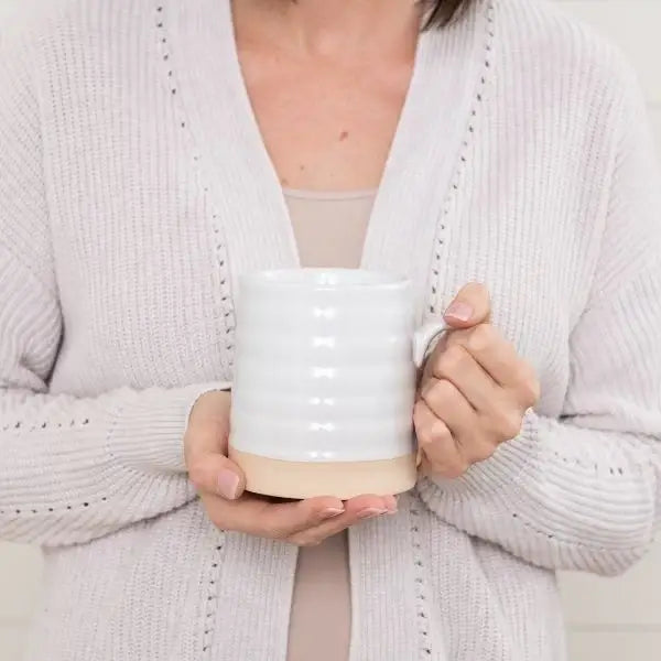 Pray Hustle Repeat Stoneware Mug