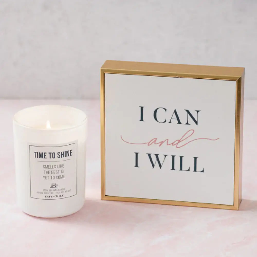 Time to Shine Candle