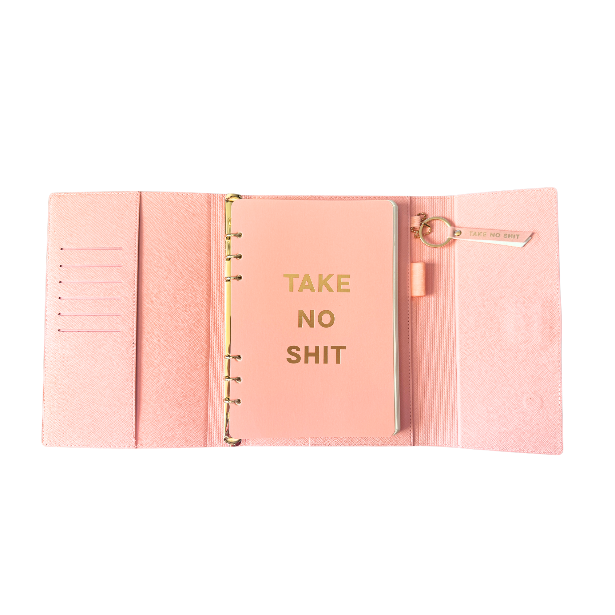 Take No Shit Vegan Leather Journal Planner (gift)