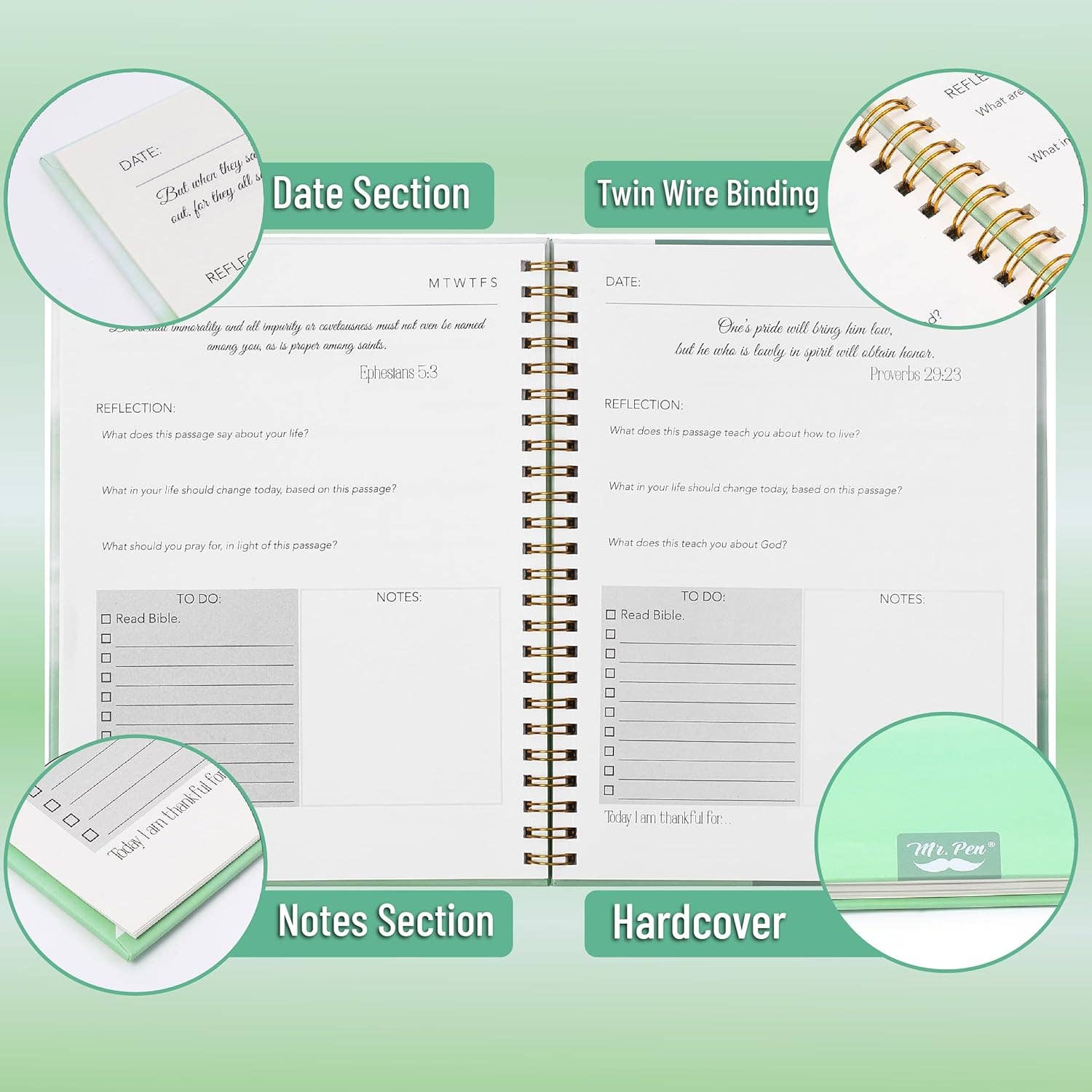 Lake Green Bible Journaling Kit