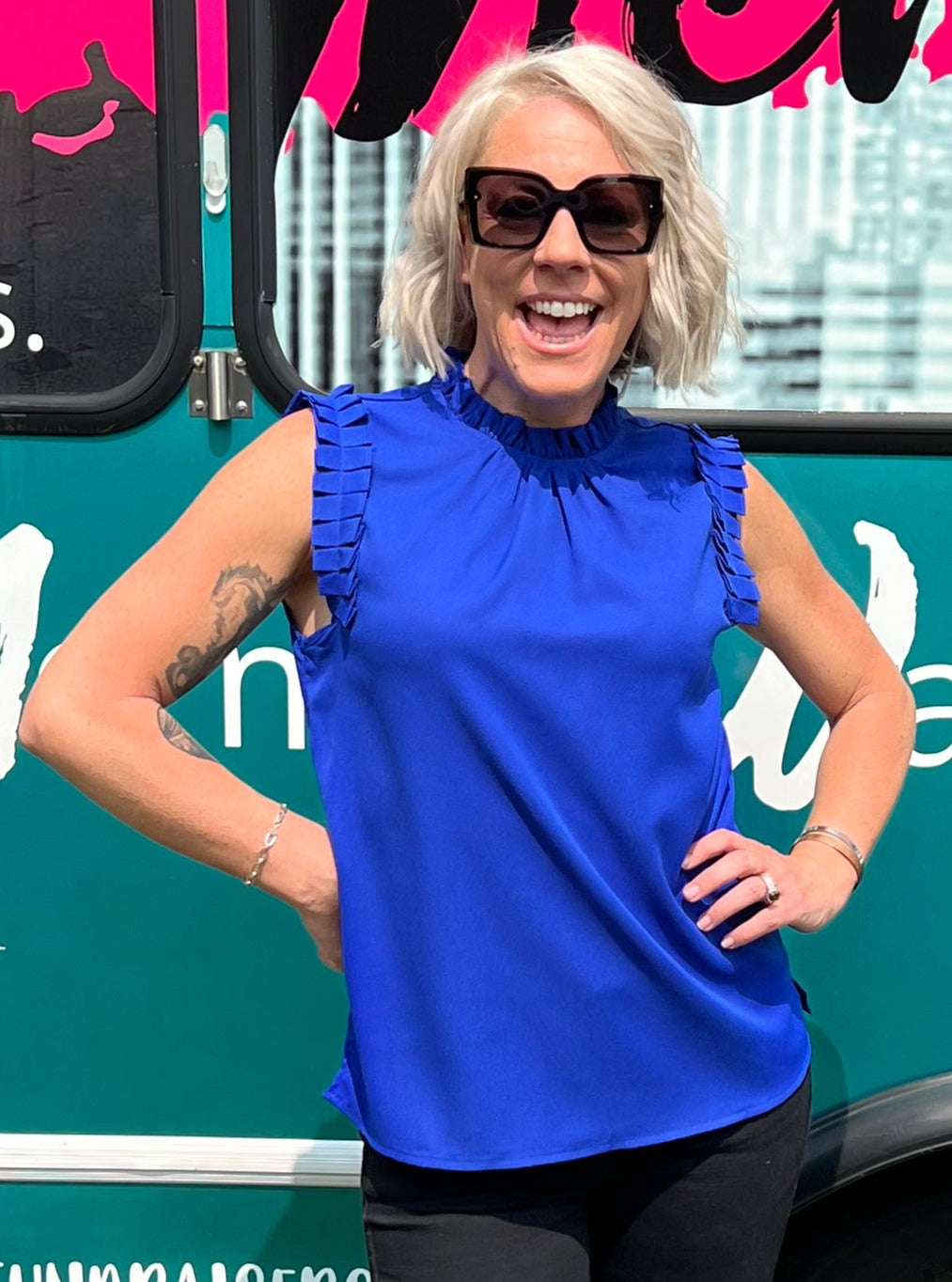 Every Occasion Top in Blue