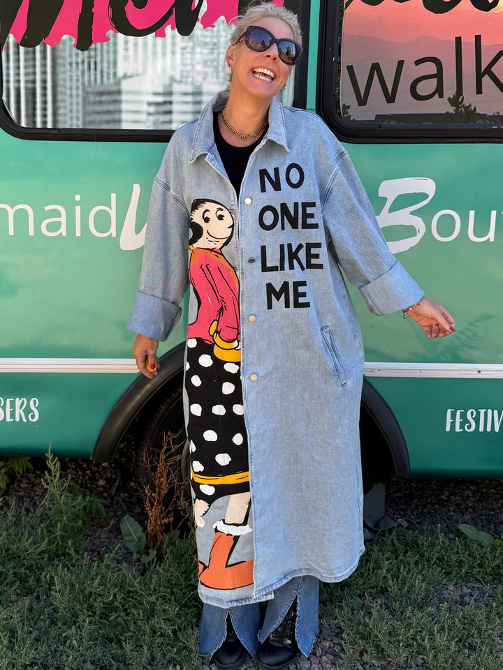 No One Like Me Long Jacket