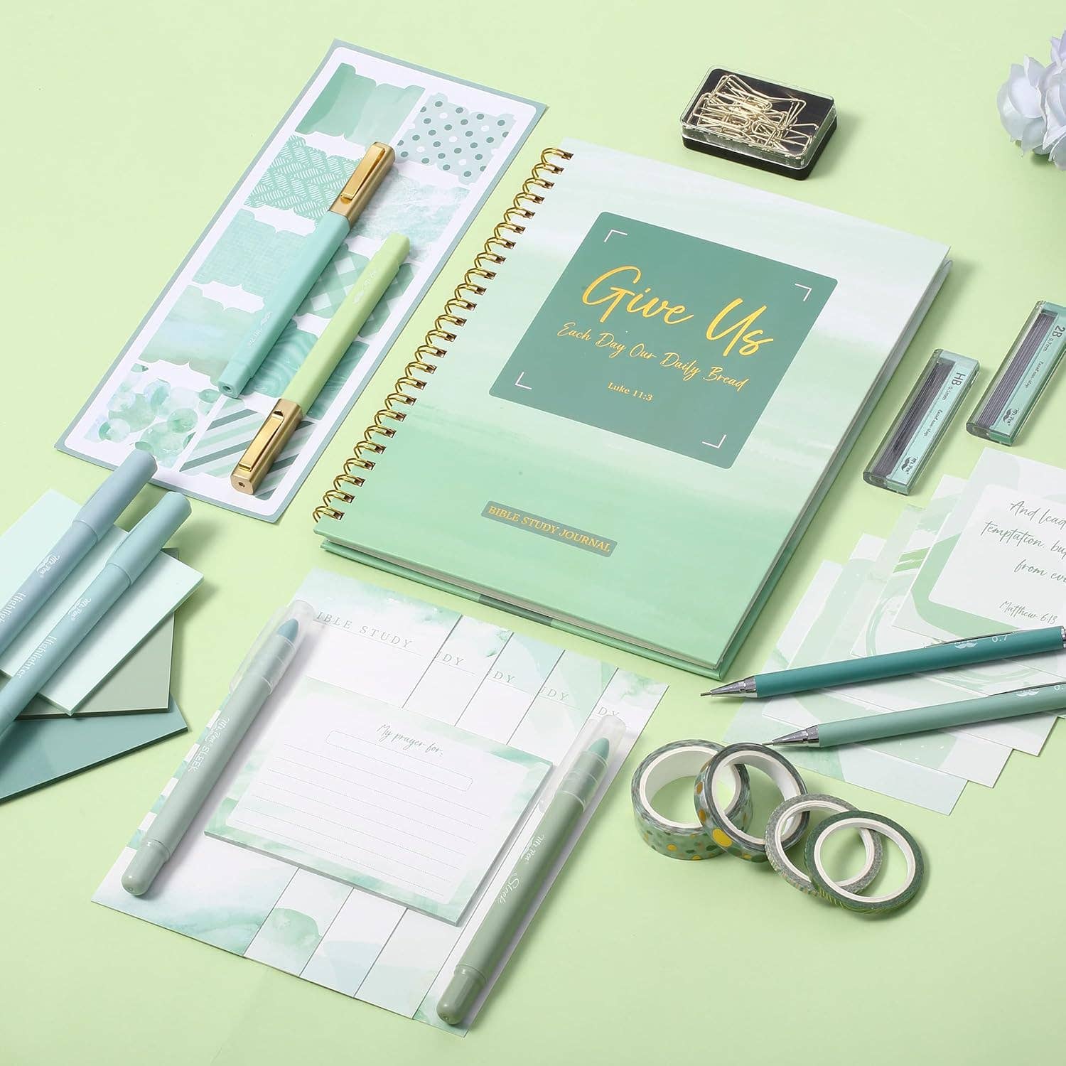 Lake Green Bible Journaling Kit