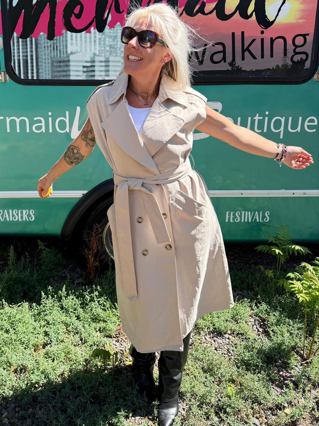 Tammy Trench Dress Coat