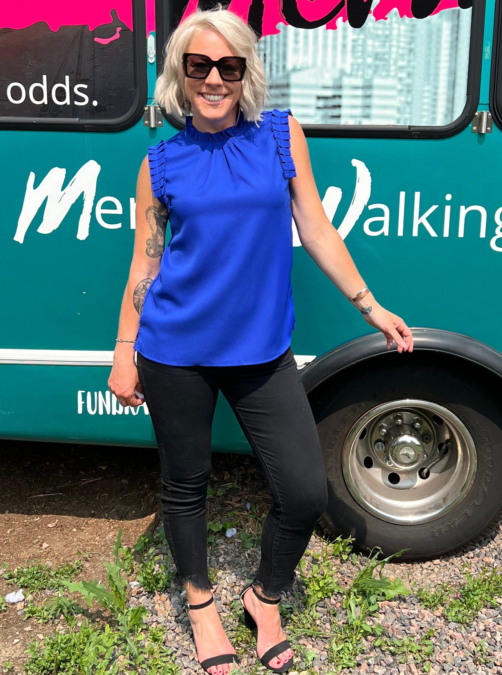 Every Occasion Top in Blue