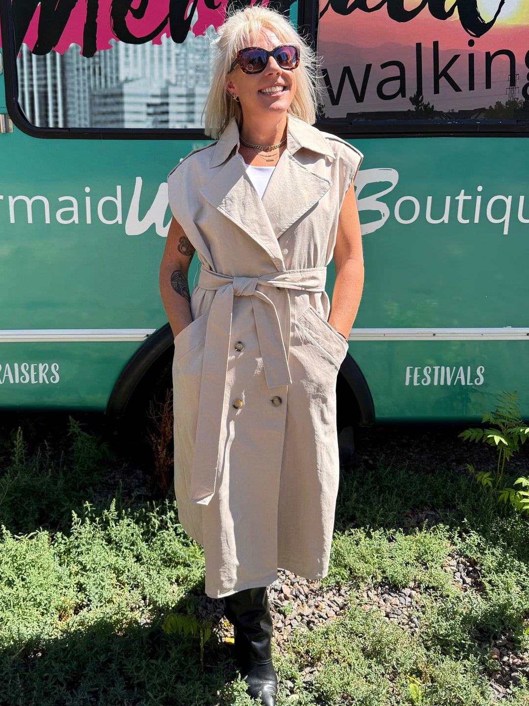 Tammy Trench Dress Coat