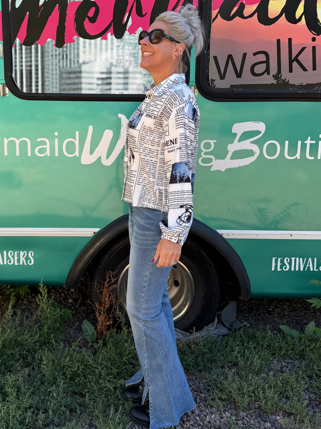 Read All About It Blouse