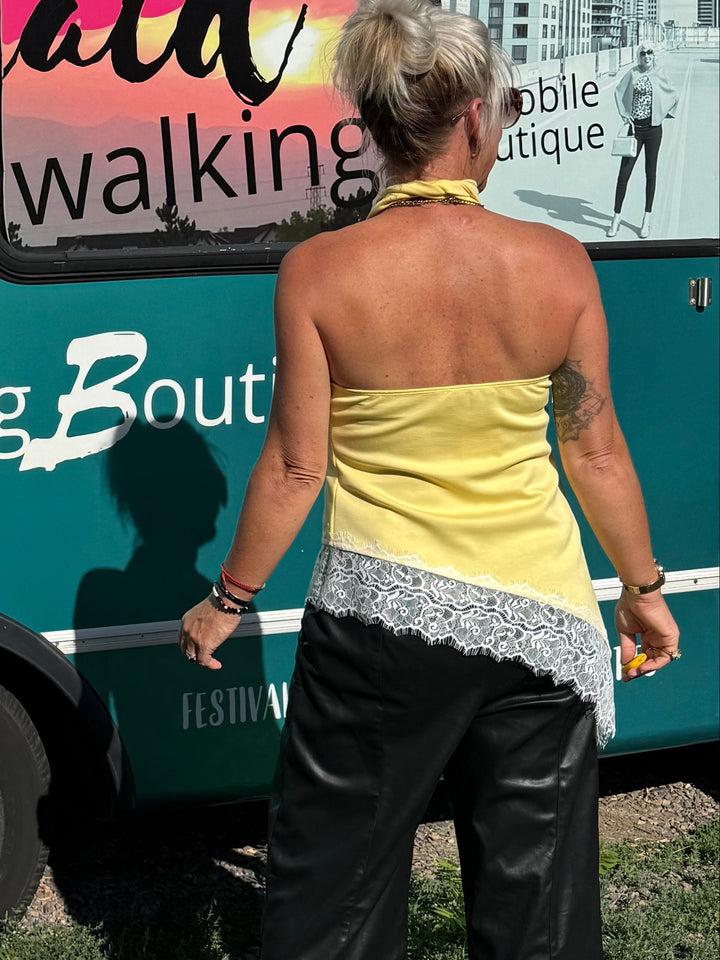 Banner Top in Yellow
