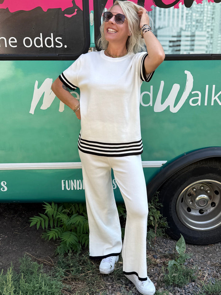 Poppy Pants in White