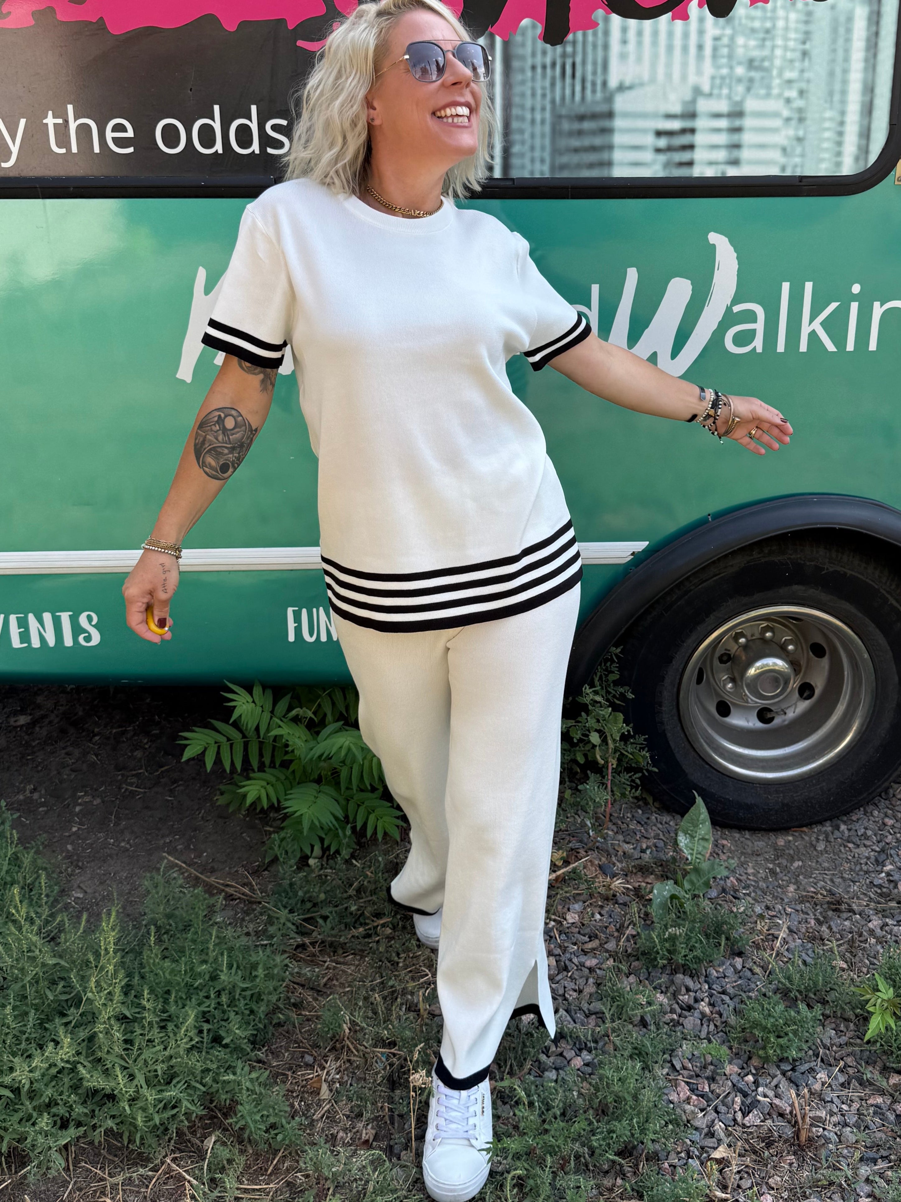 Poppy Pants in White