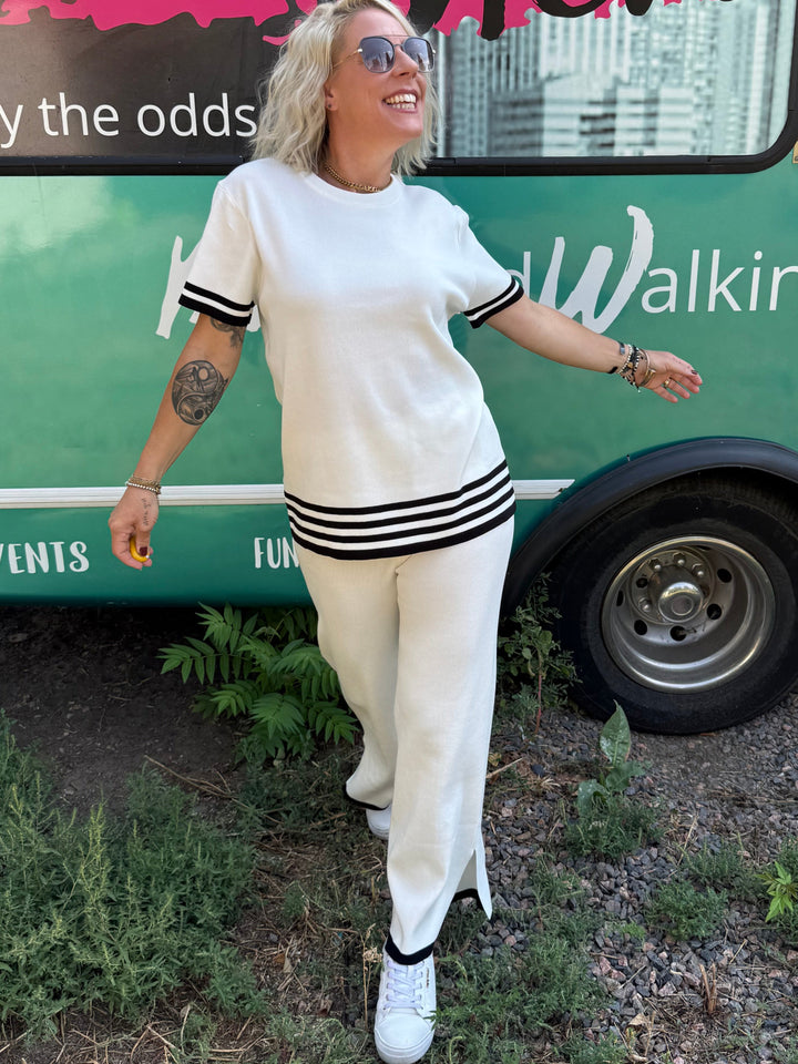 Poppy Pants in White