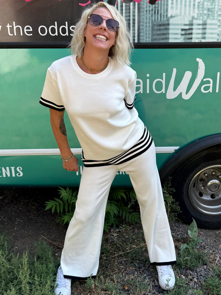 Poppy Pants in White