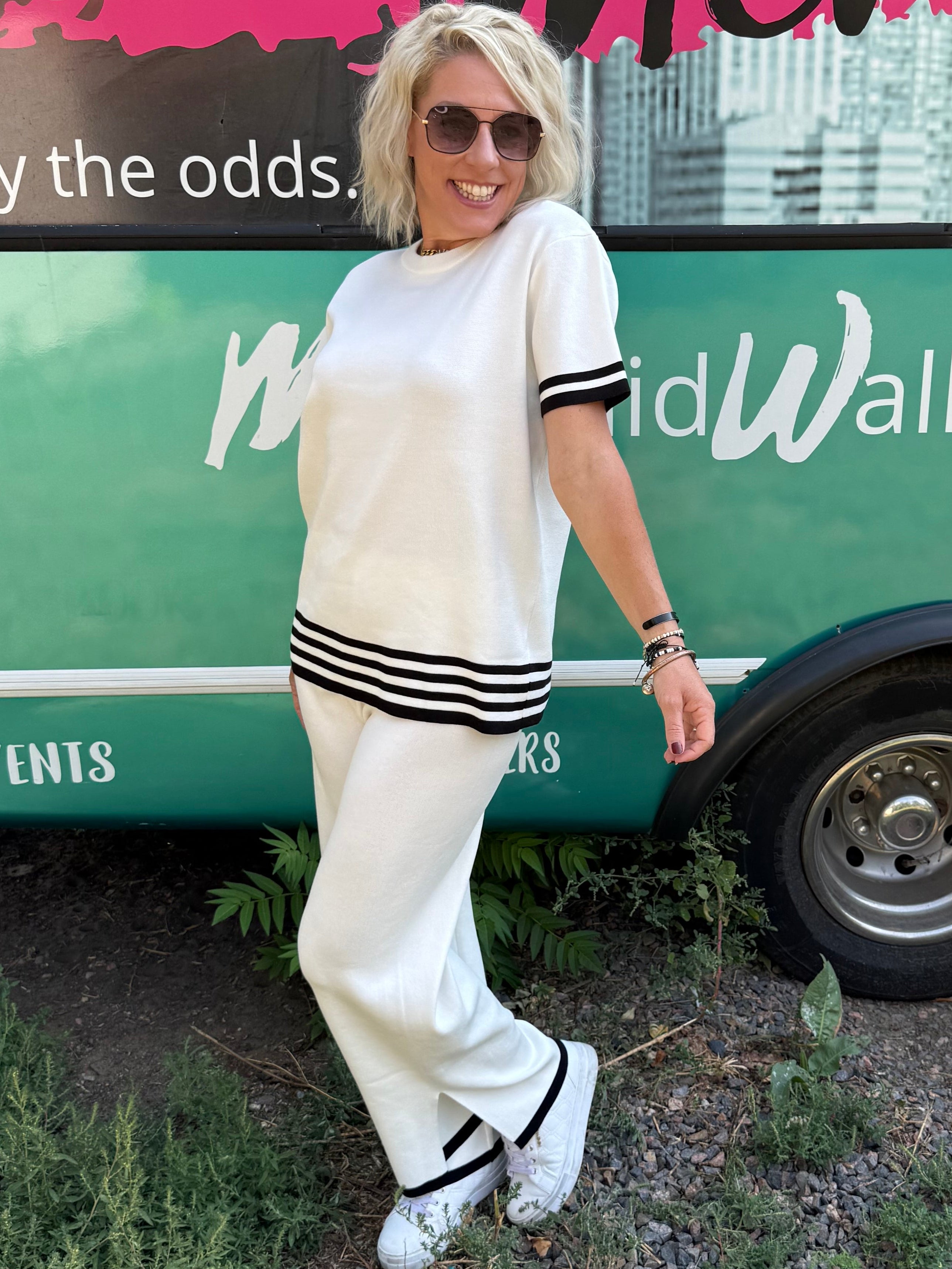 Poppy Pants in White