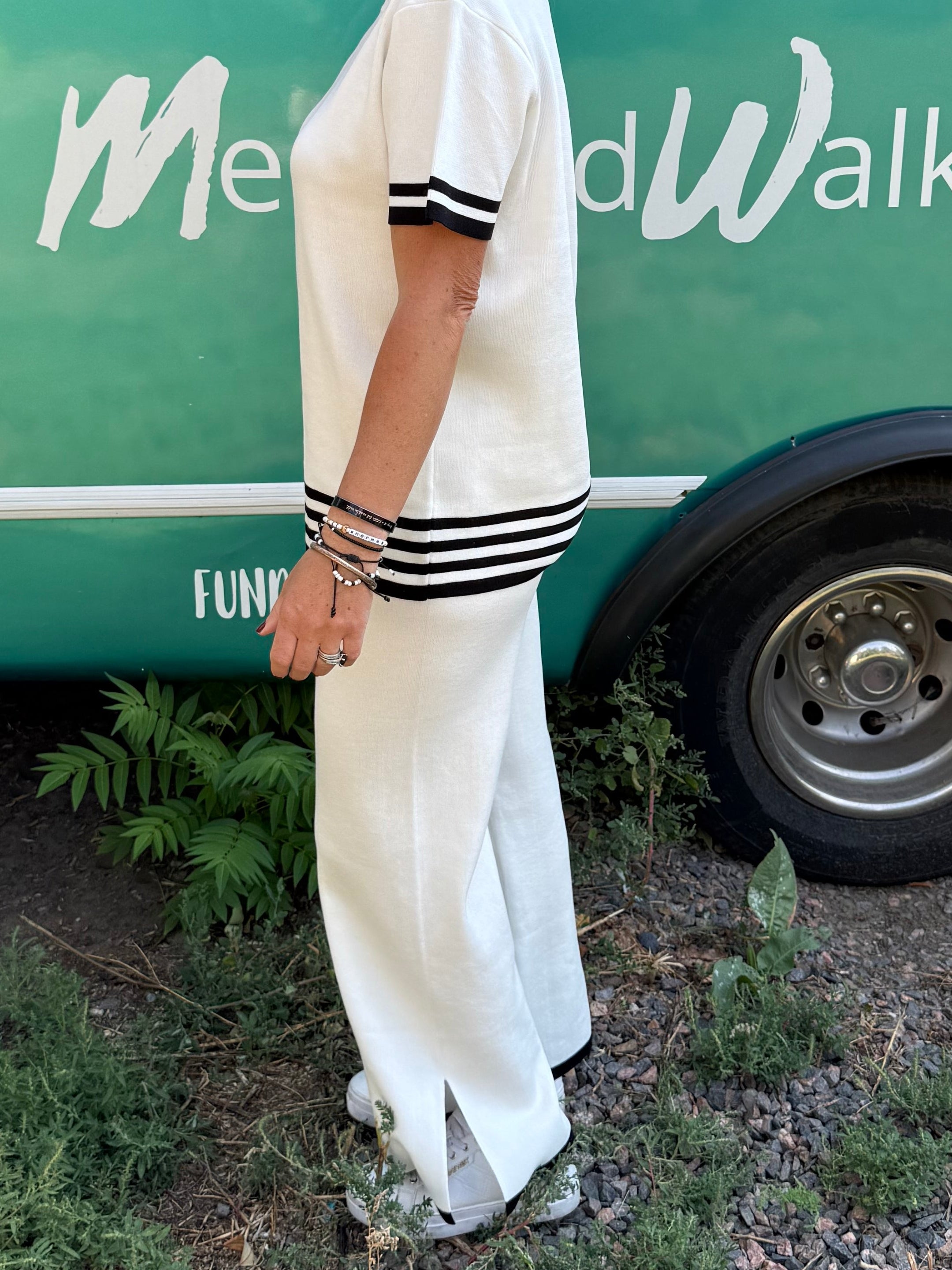 Poppy Pants in White