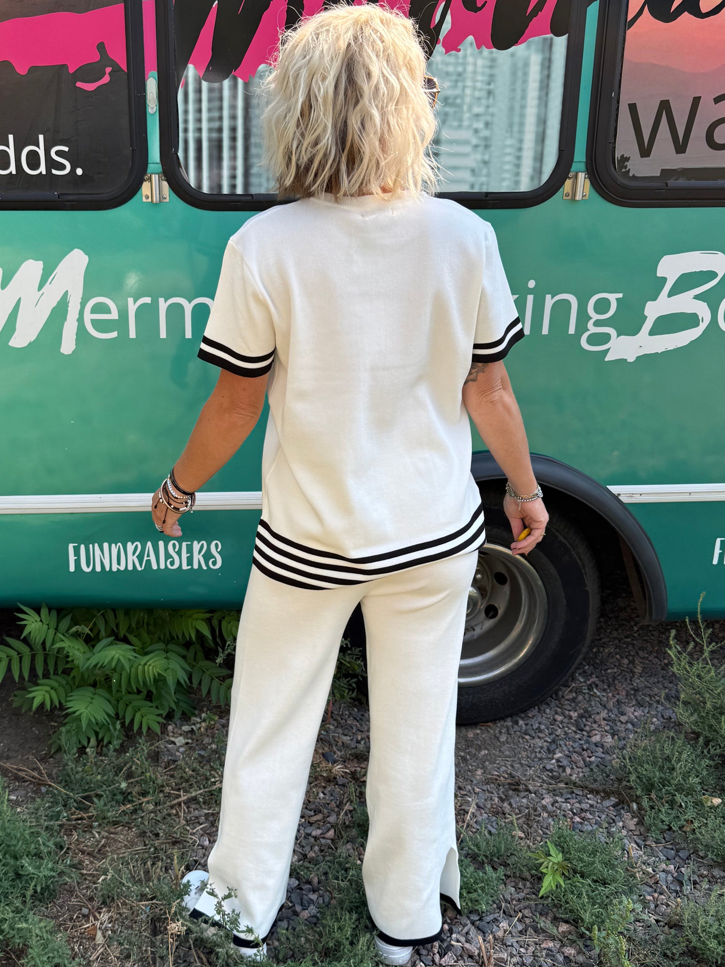 Poppy Pants in White