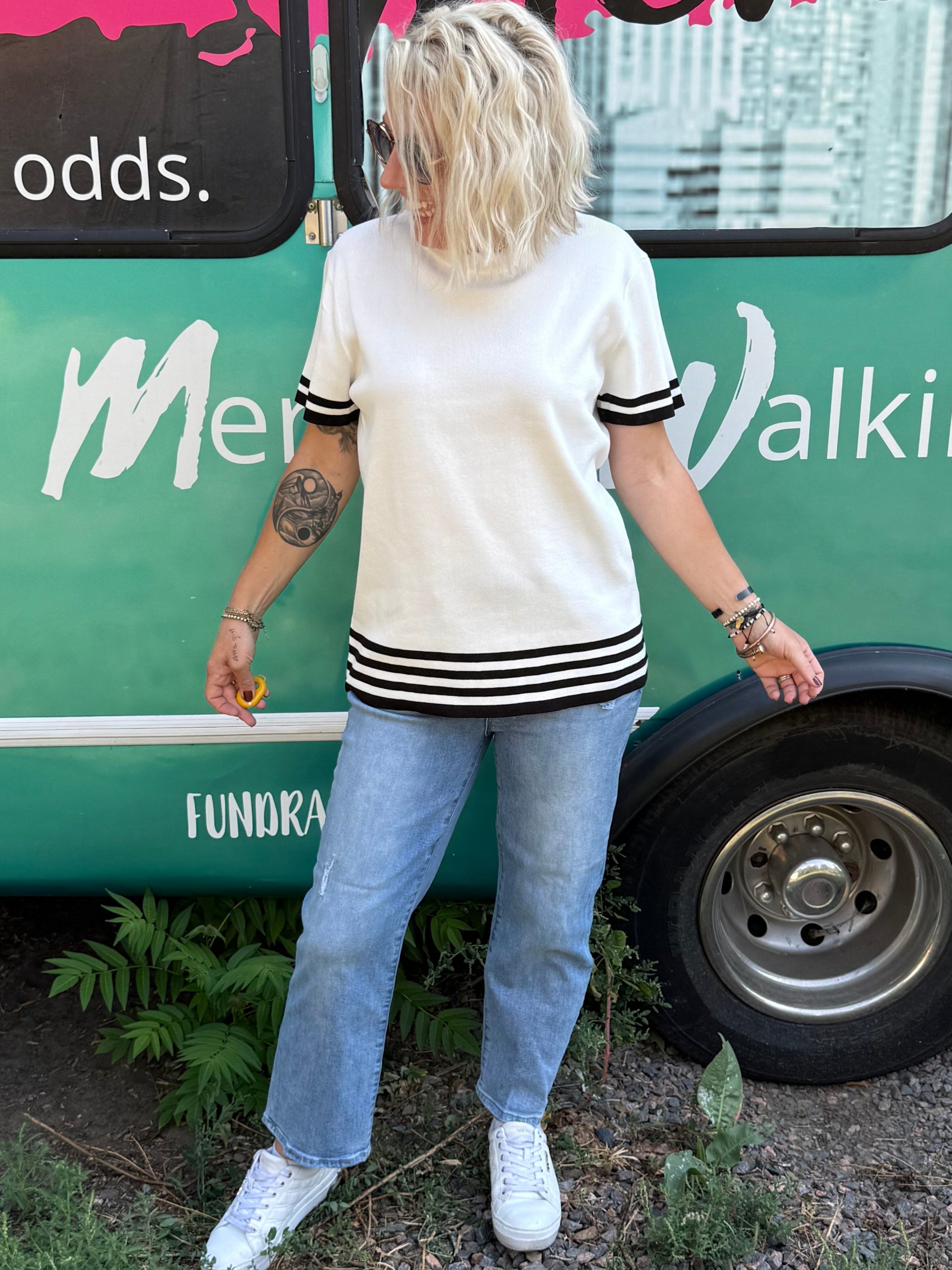 Poppy Top in White