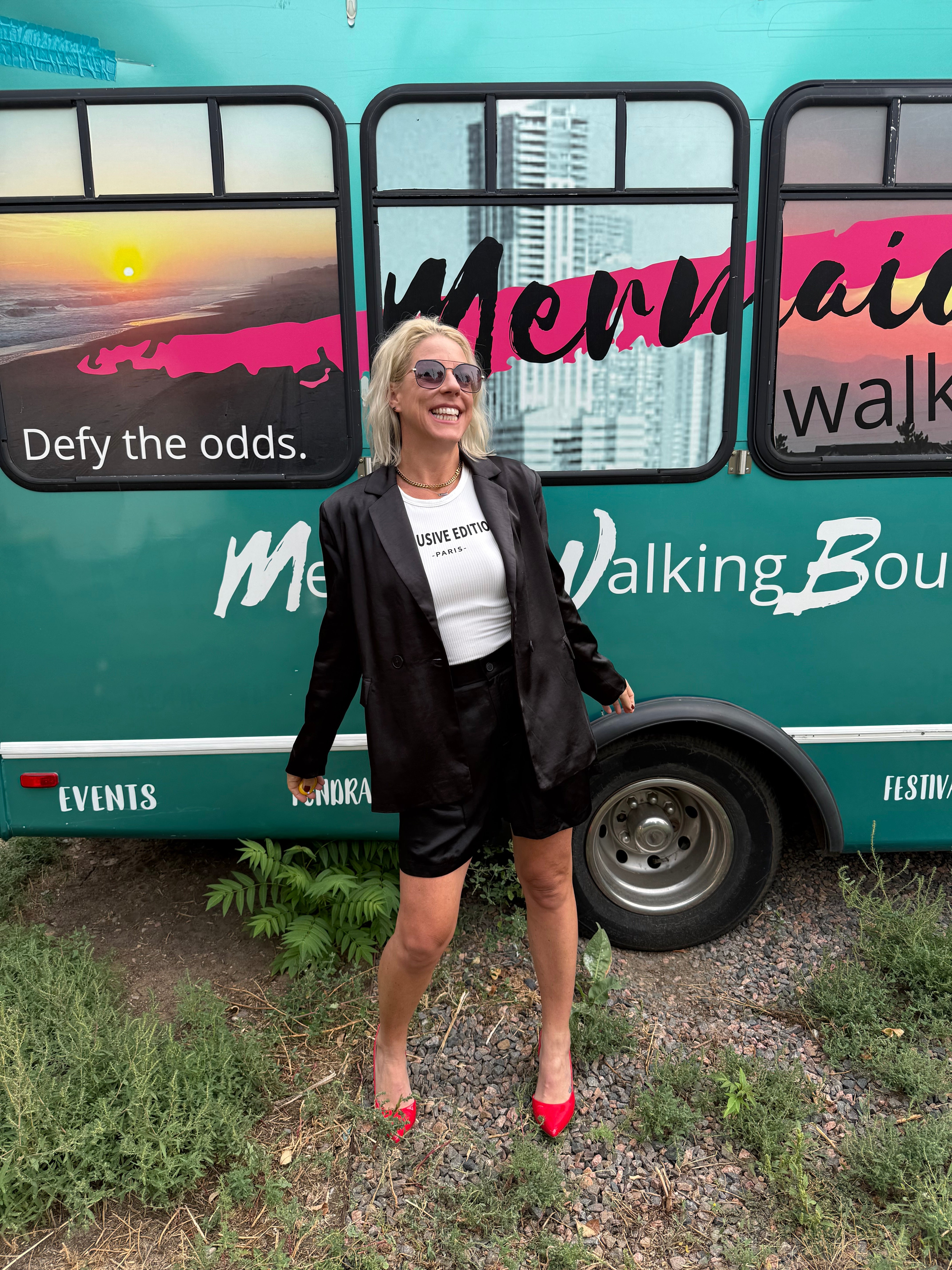 Harriet Satin Blazer