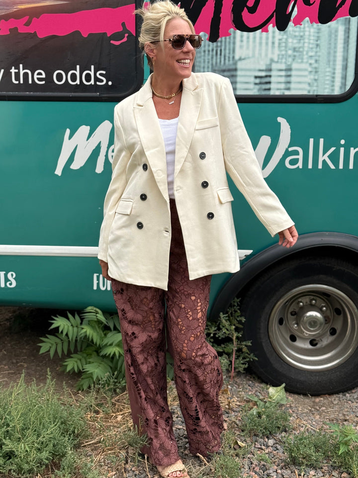 Quinn Pants in Brown