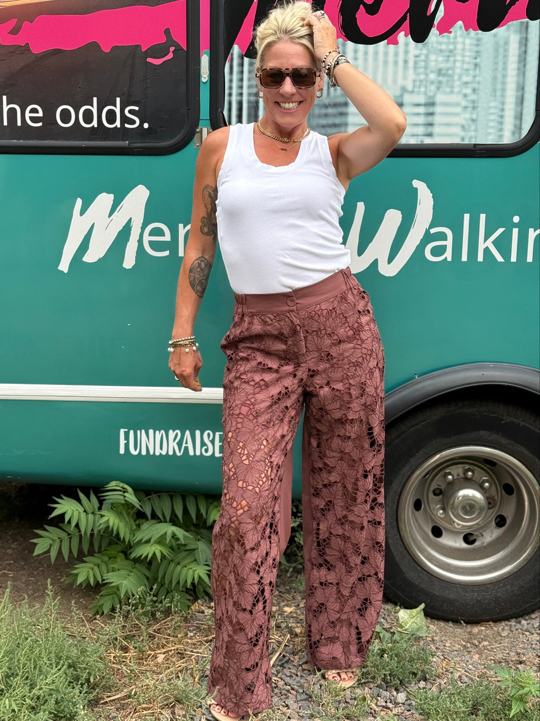 Quinn Pants in Brown