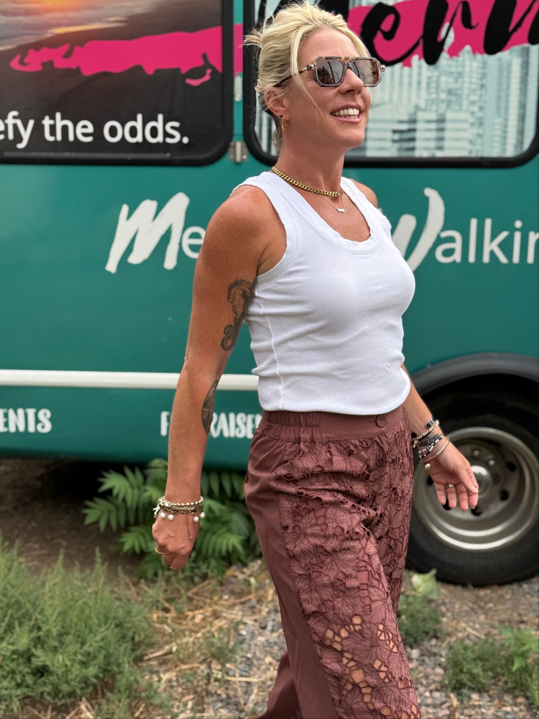 Quinn Pants in Brown