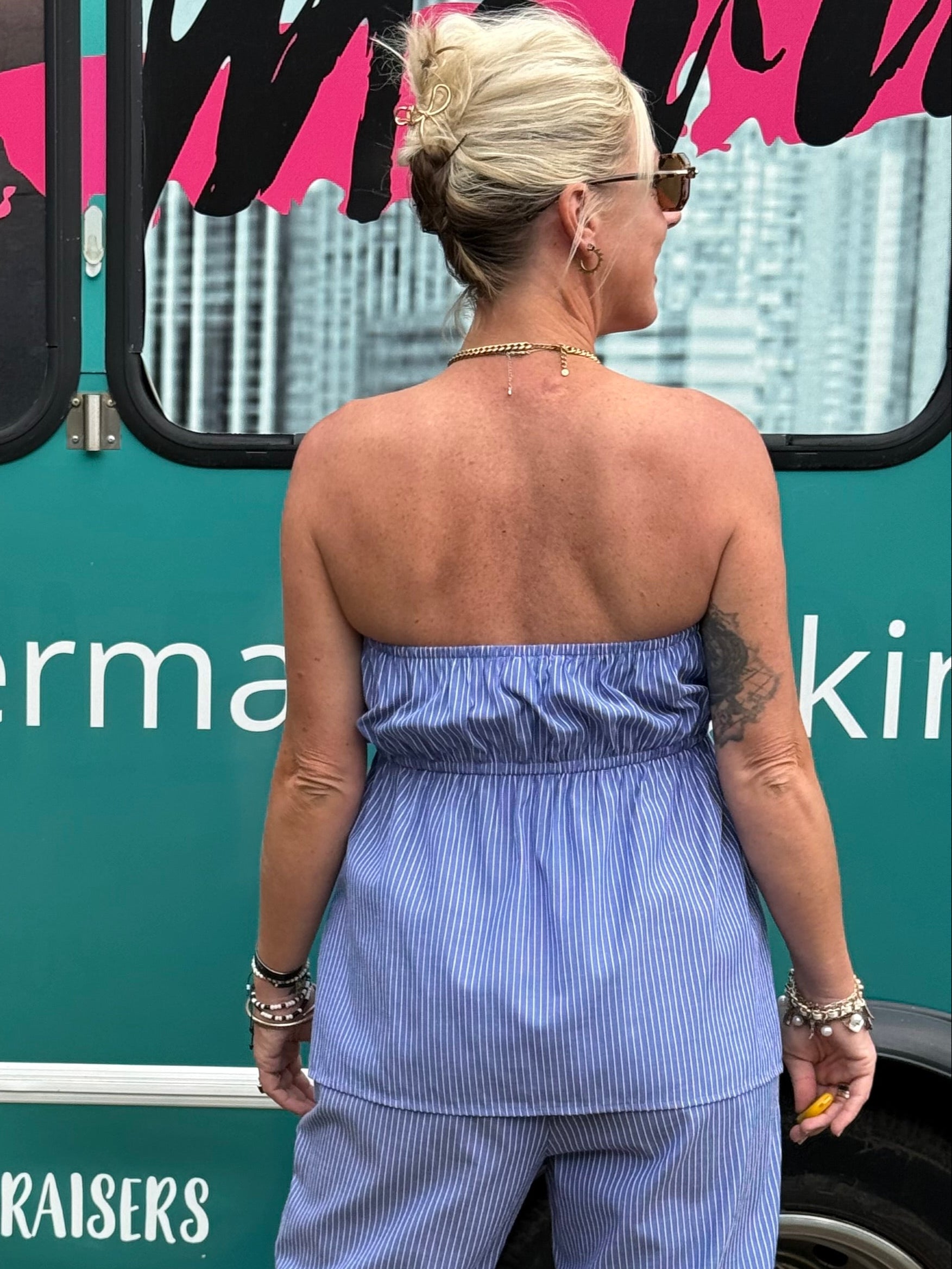 Sammy Strapless Top