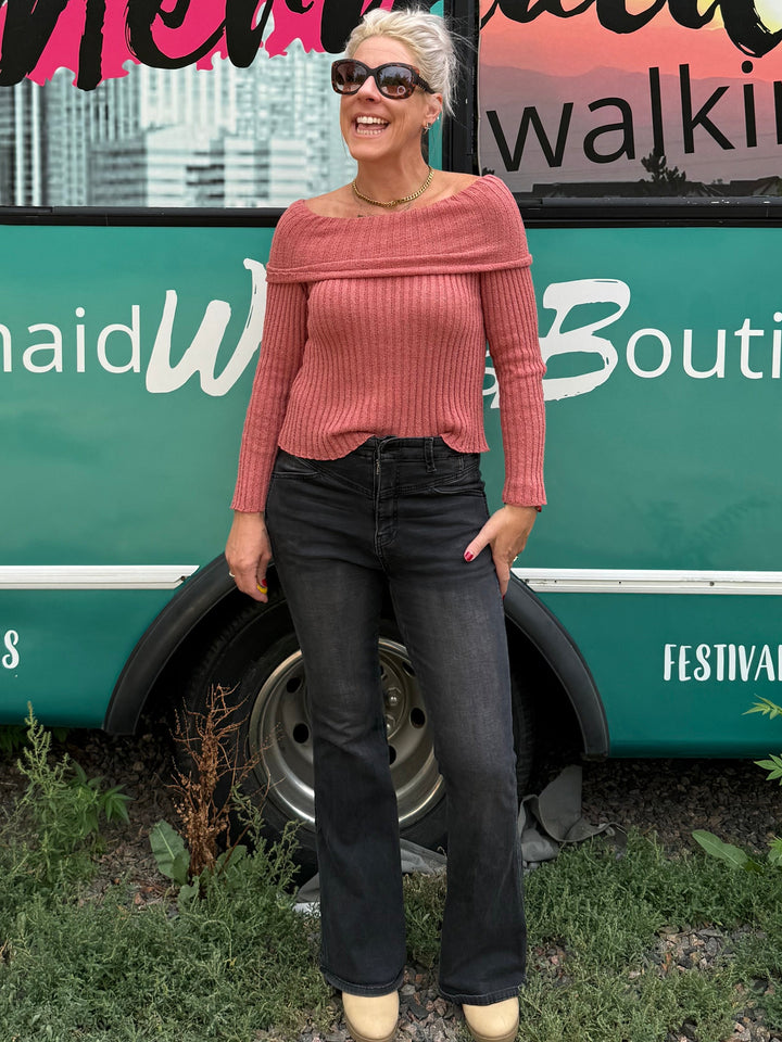 Victoria Off Shoulder Sweater