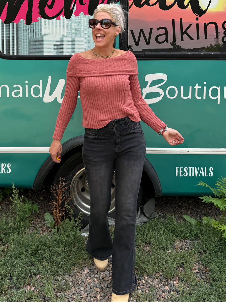 Victoria Off Shoulder Sweater