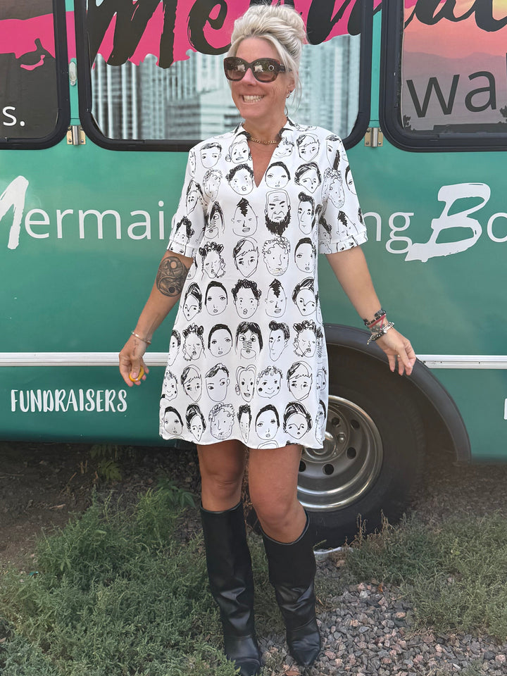 Faces Shift Dress Tunic