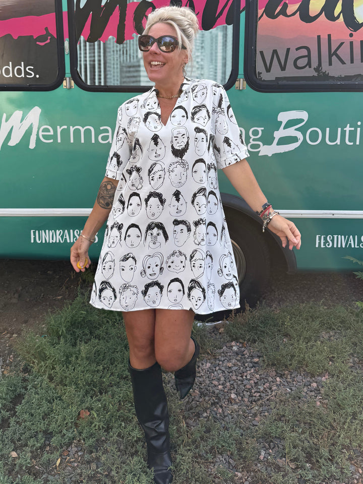 Faces Shift Dress Tunic