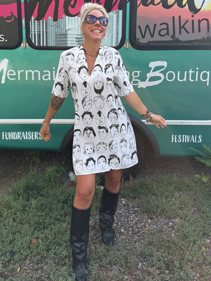 Faces Shift Dress Tunic