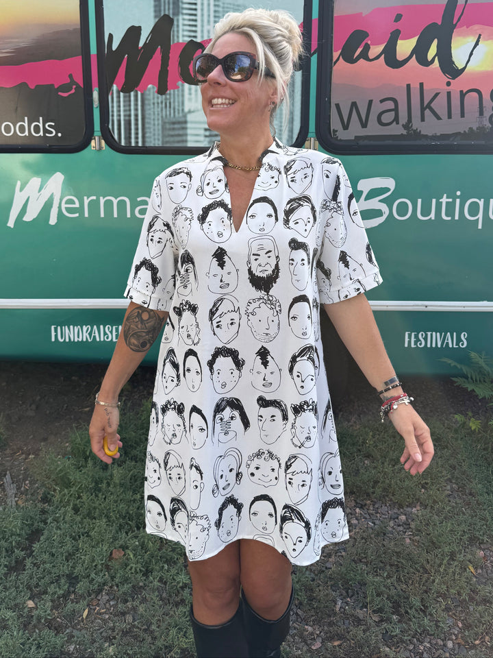 Faces Shift Dress Tunic