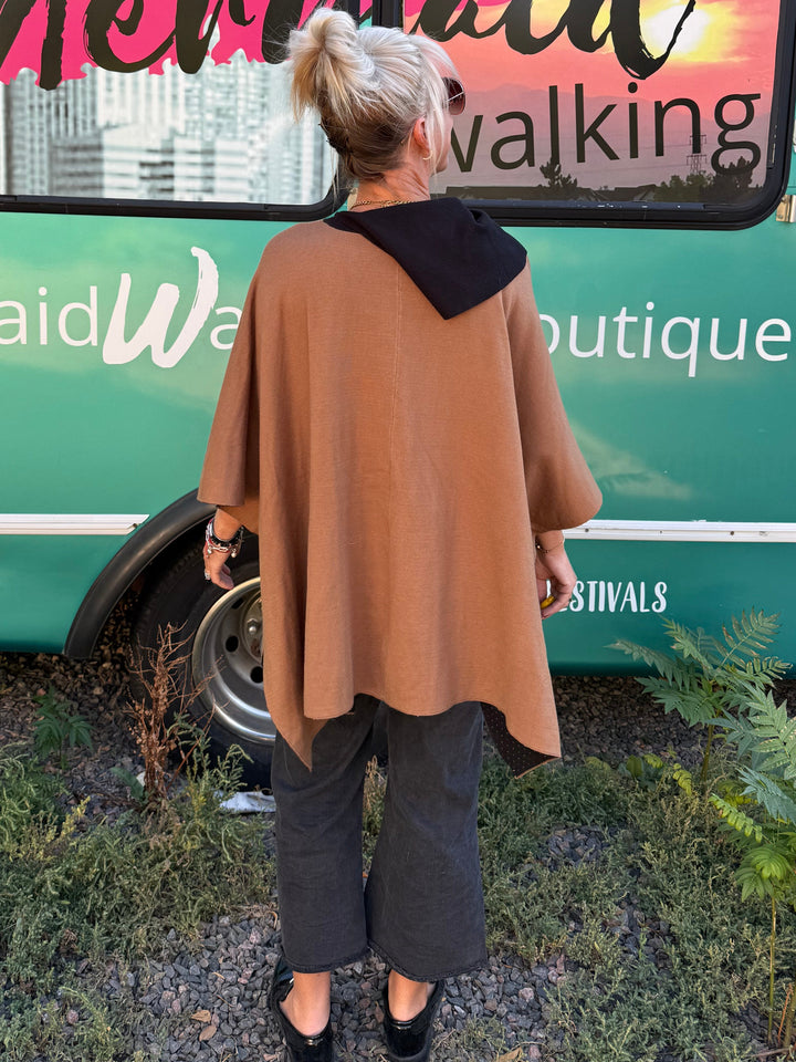 Amiah Poncho Sweater