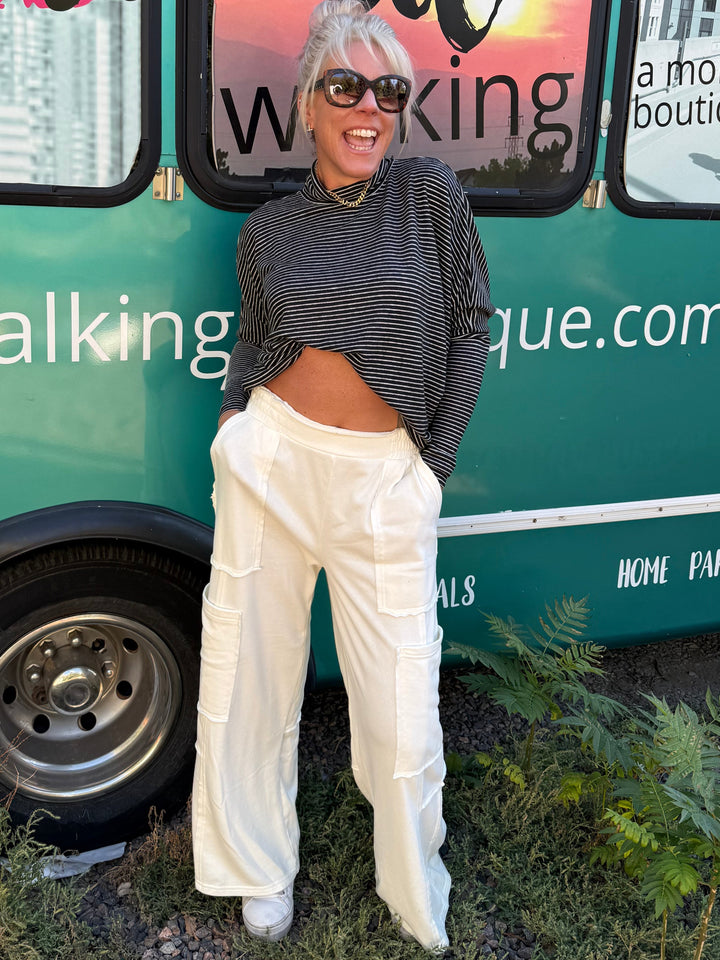 Cargo Dream Pants in Cream