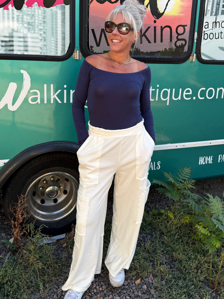Cargo Dream Pants in Cream