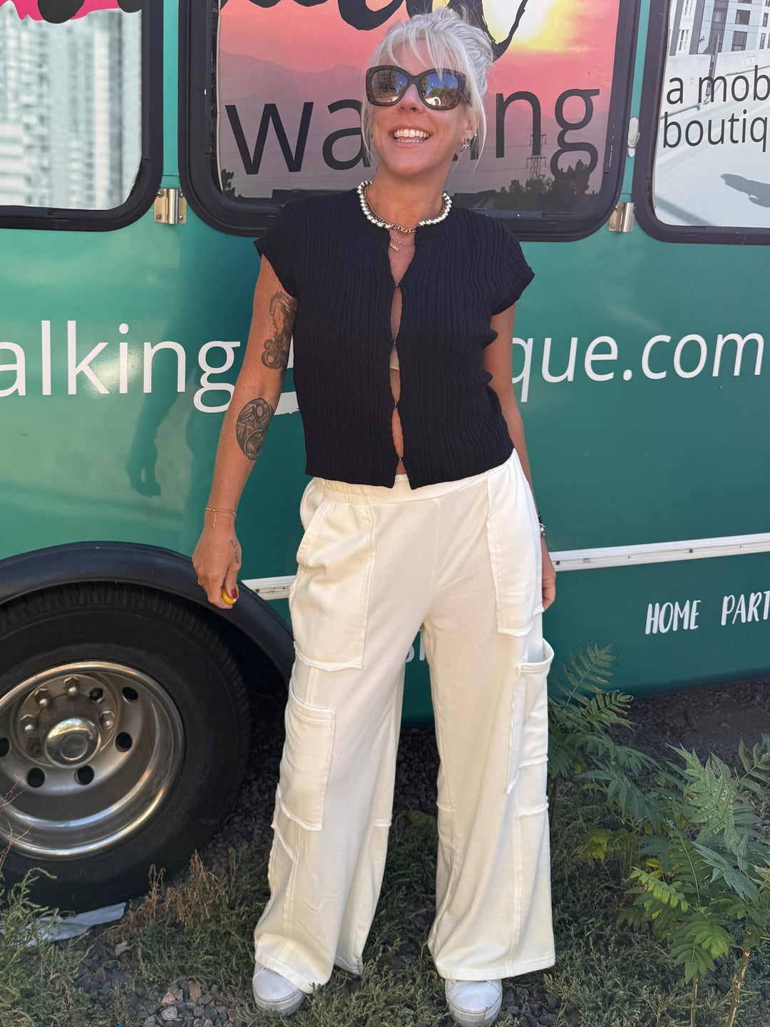 Cargo Dream Pants in Cream