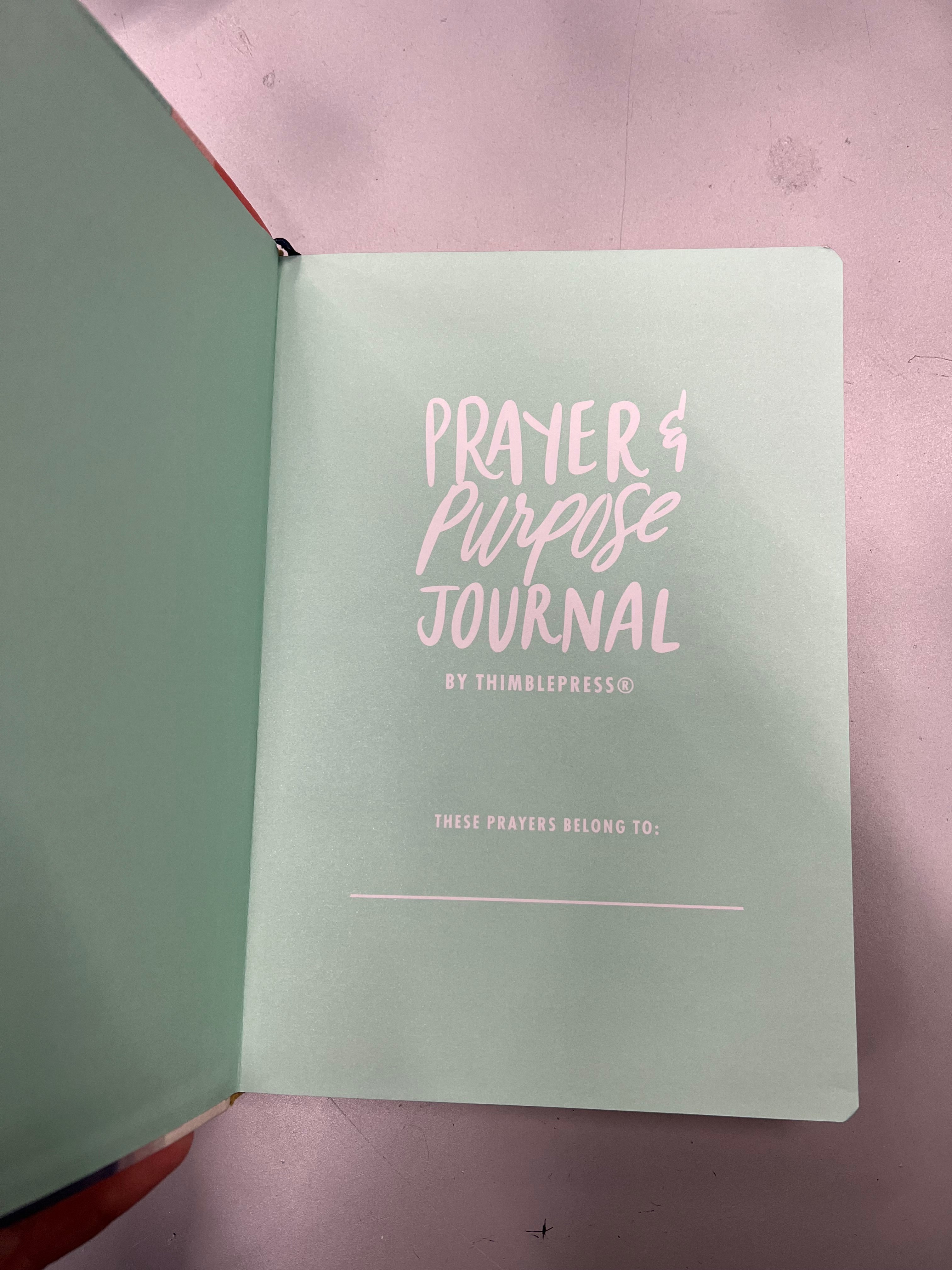 Bible Verse Journal - He Has A Plan